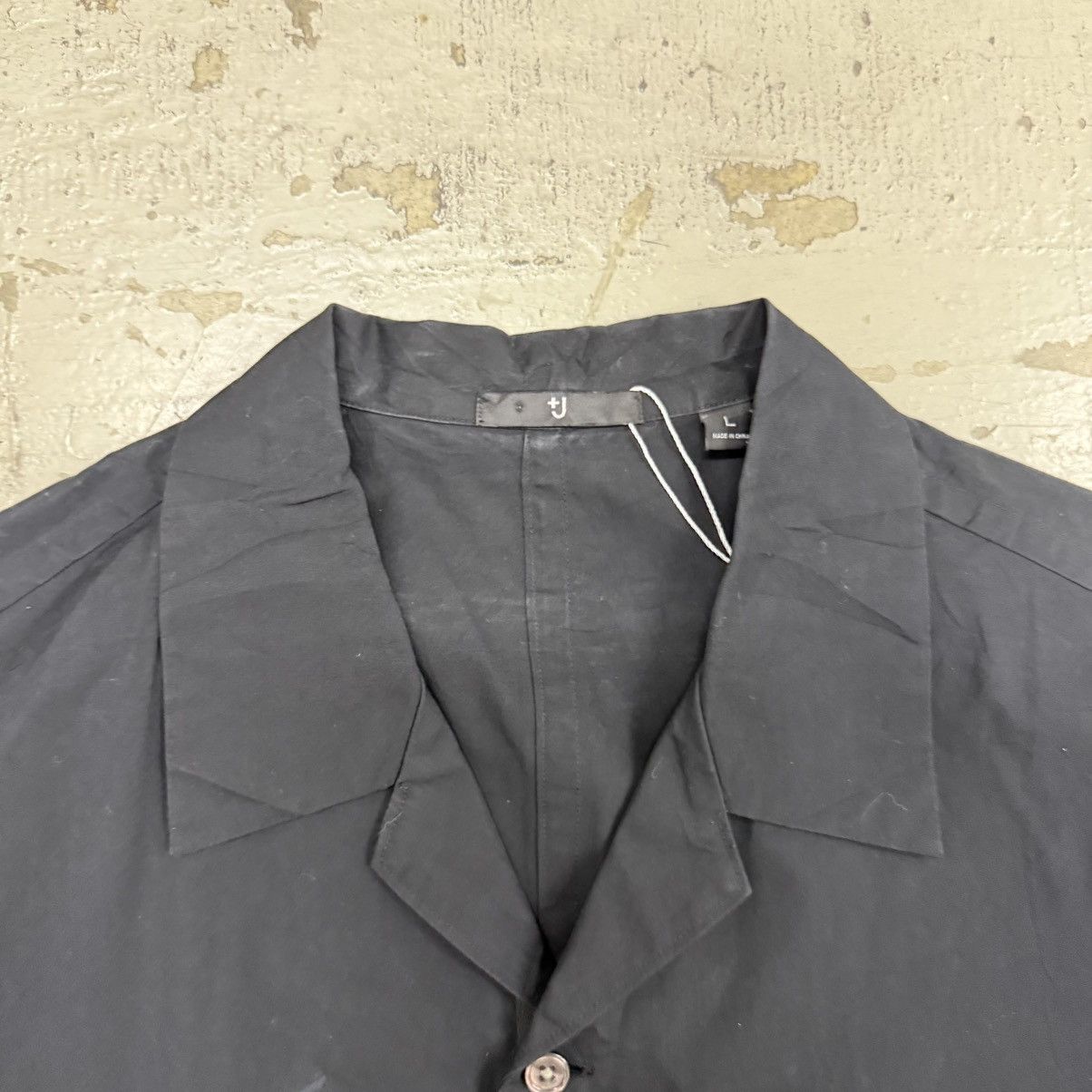 Jil Sander Jil Sander Black Button Up Short Sleeve Shirt Size US L / EU 52-54 / 3 - 3 Thumbnail