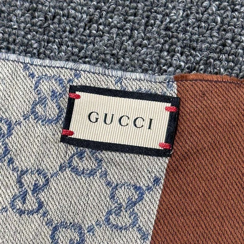 Gucci Gucci Old flower full-print double-sided scarf 2506-Nextarr Size ONE SIZE - 4 Thumbnail