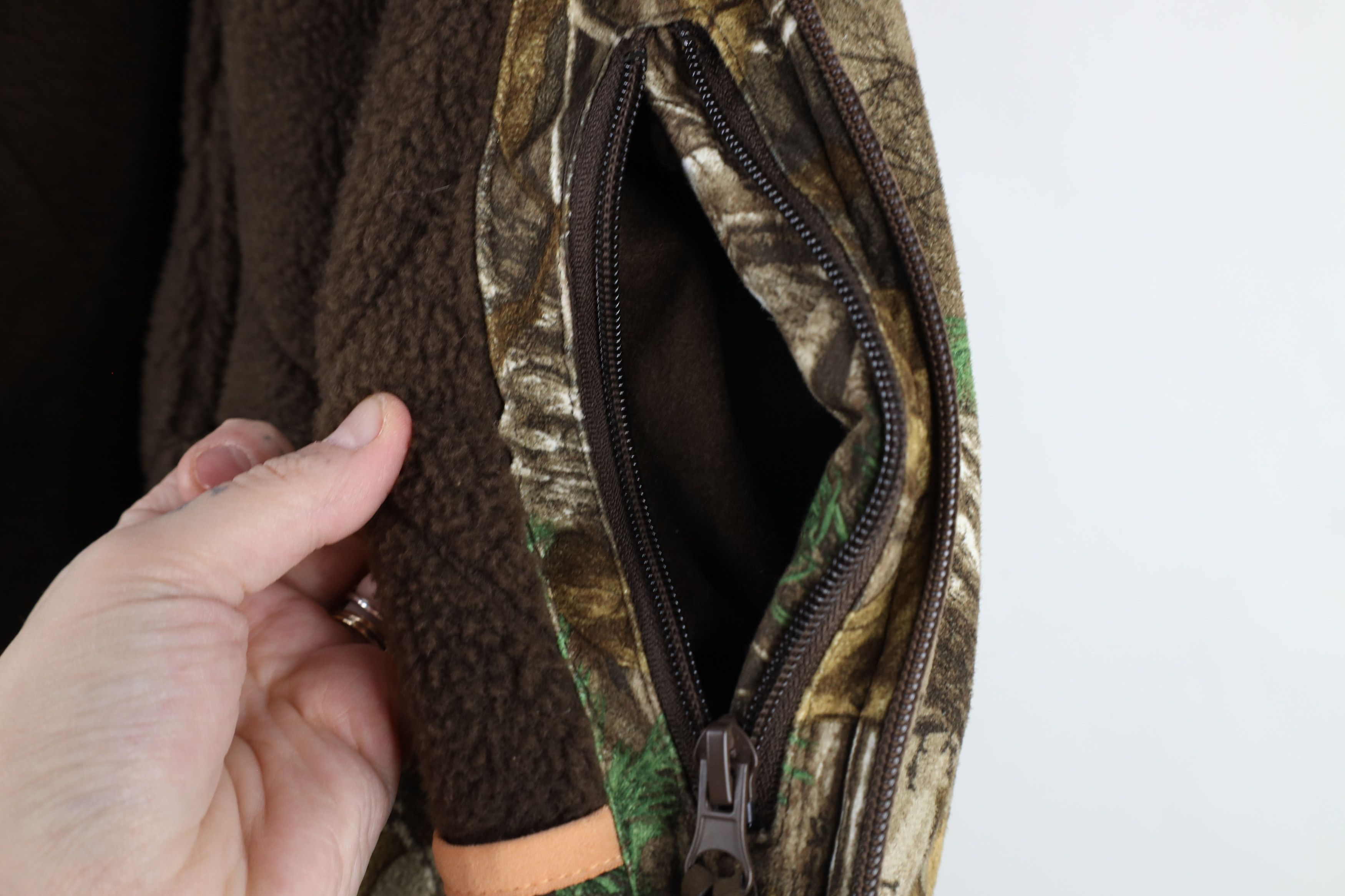 Vintage Vintage Y2K Streetwear Camouflage Hooded Puffer Jacket Size L / US 10 / IT 46 - 11 Thumbnail