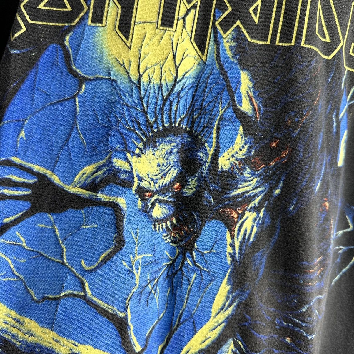 Iron Maiden Iron Maiden 1992 True Vintage Fear of The Dark Size US L / EU 52-54 / 3 - 3 Thumbnail