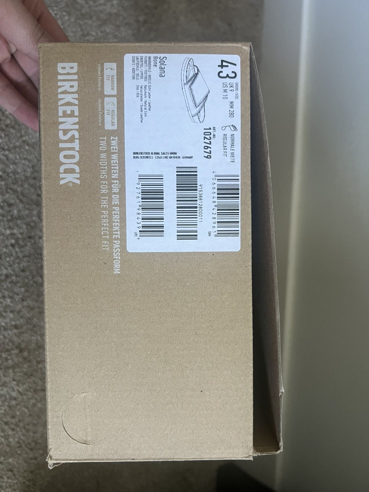 Stussy Birkenstock x Stussy Solana Shearling Slide 'Bone' Size US 10 / EU 43 - 7 Thumbnail