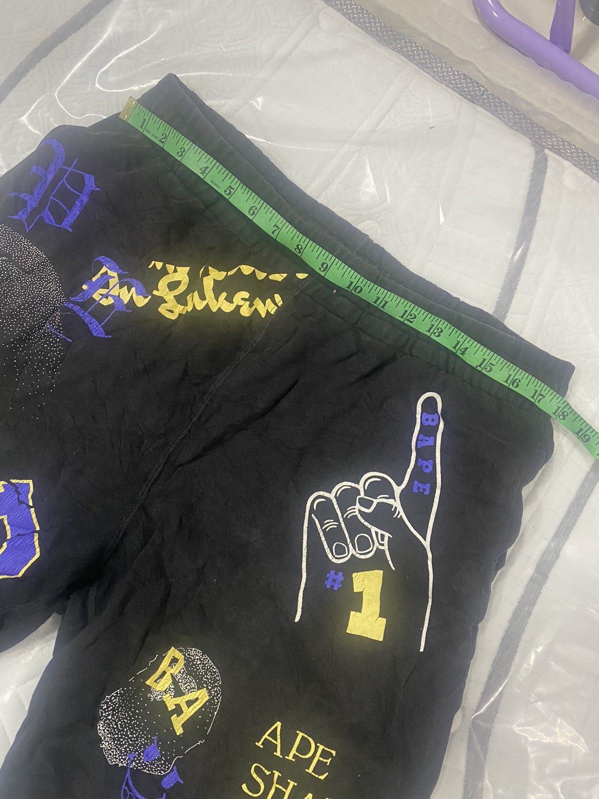 Bape BAPE MULTI PRINT SWEAT SHORTS Size US 36 / EU 52 - 10 Thumbnail