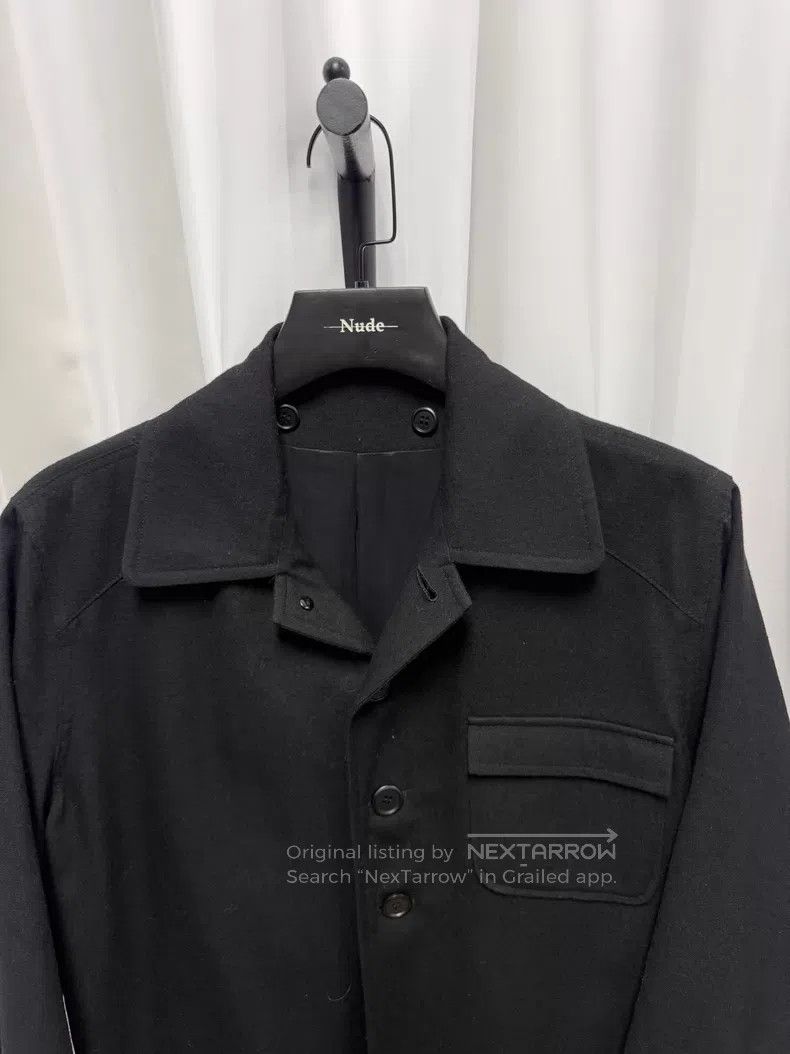 Yohji Yamamoto Yohji Yamamoto 90s mainline plush patchwork wool coat Size US M / EU 48-50 / 2 - 3 Thumbnail
