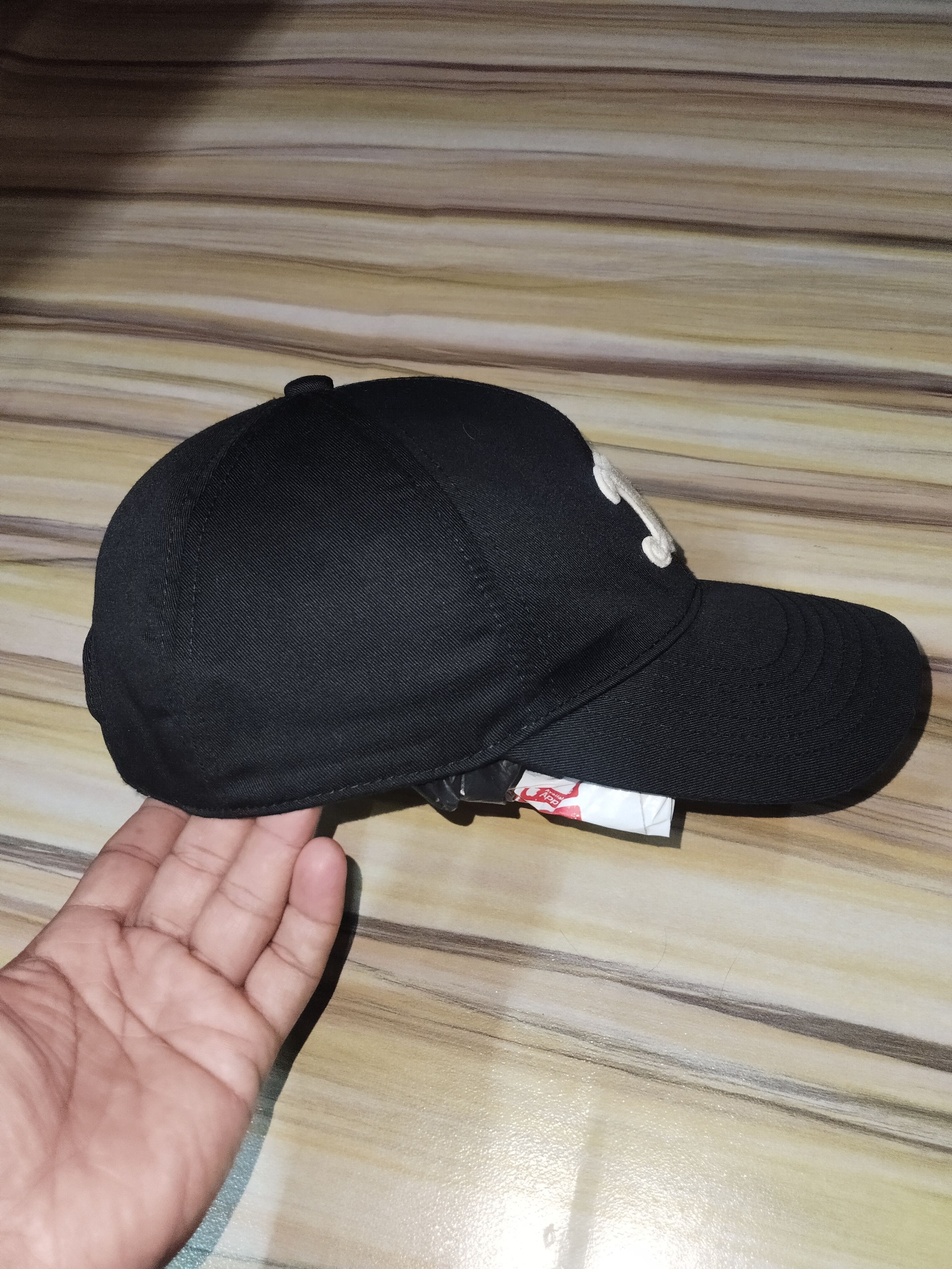 Celine CELINE Black Baseball Cap Size ONE SIZE - 3 Thumbnail