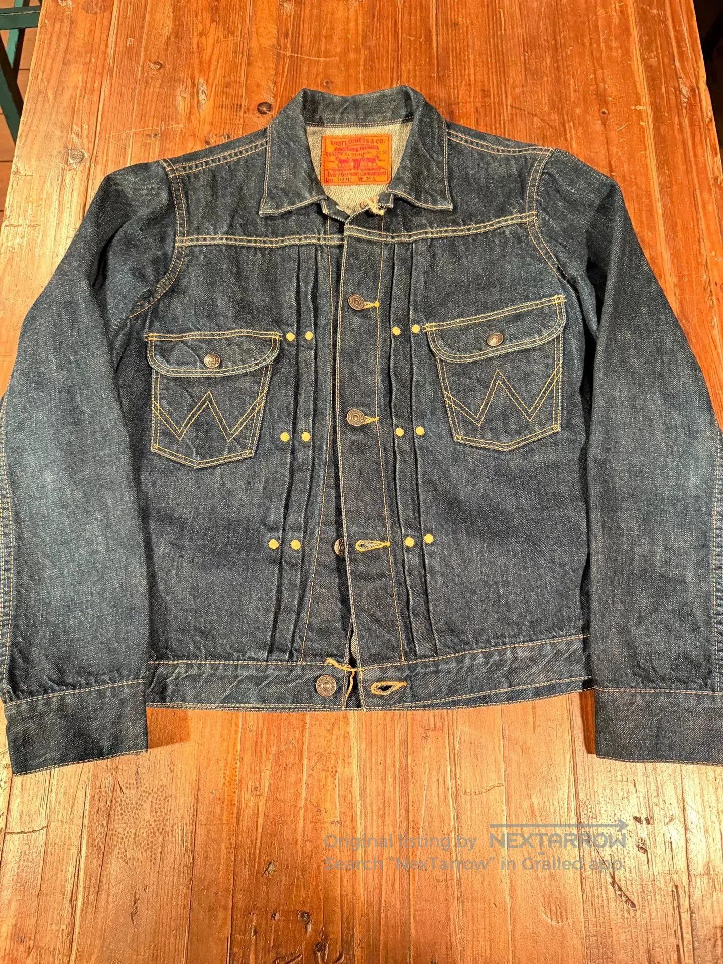 Freewheelers Freewheelers Bootleggers 66mj Denim Jacket. Size US M / EU 48-50 / 2 - 1 Thumbnail