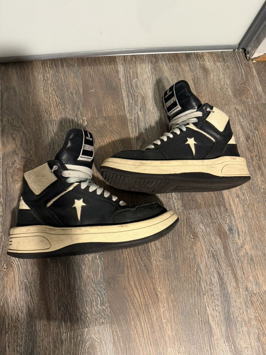 Converse × Rick Owens Drkshdw Rick Owens Turbowpn Size US 10 / EU 43 - 3 Thumbnail