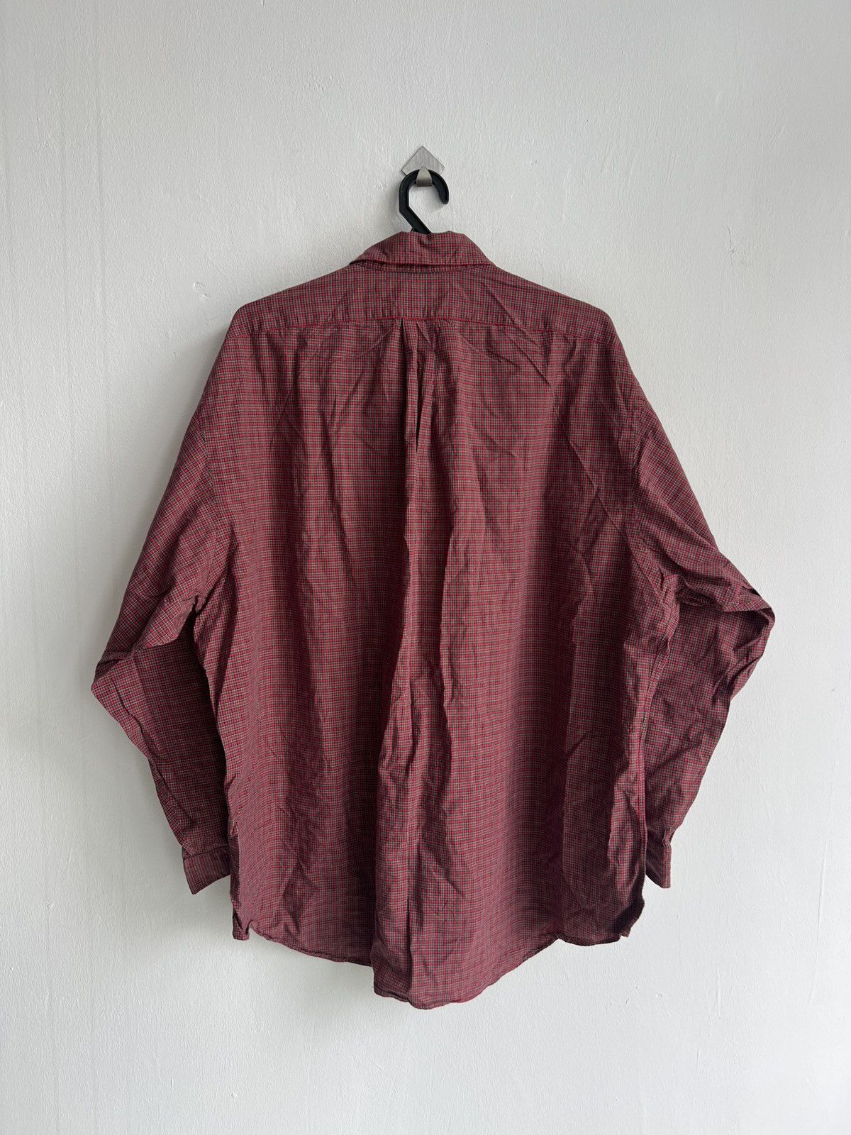 Polo Ralph Lauren OG Polo Ralph Lauren Yarmouth Gingham Checked Oxford Shirt Size US XXL / EU 58 / 5 - 6 Thumbnail