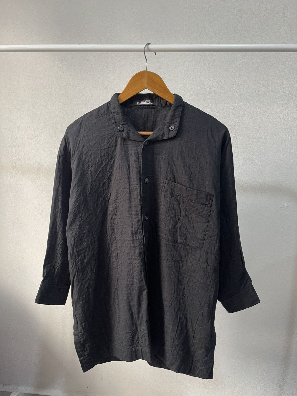 Issey Miyake 80s Issey Miyake Permanente Button Up Size US L / EU 52-54 / 3 - 2 Thumbnail