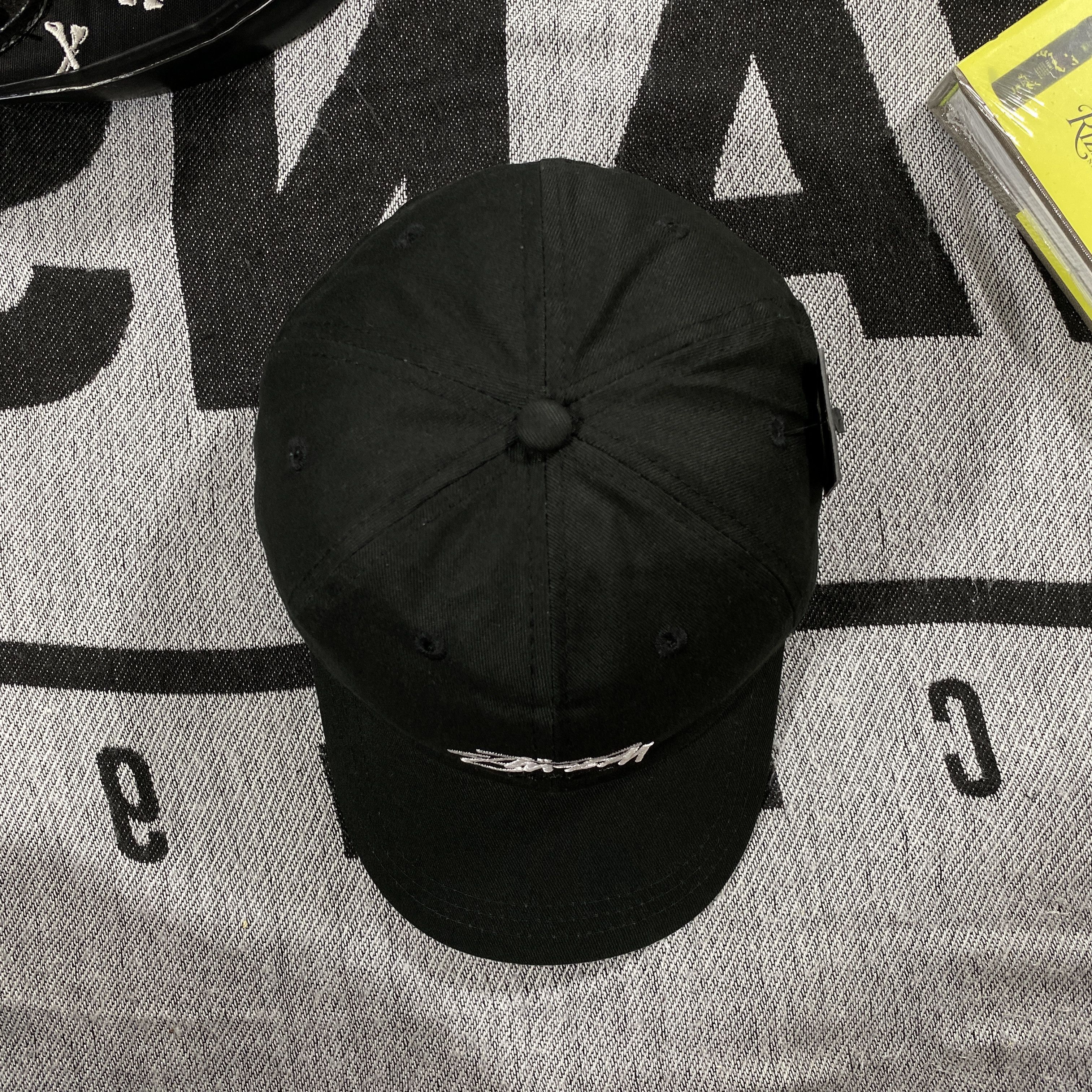 Stussy HYPE Stussy Design Cap Hat Black Size ONE SIZE - 2 Thumbnail