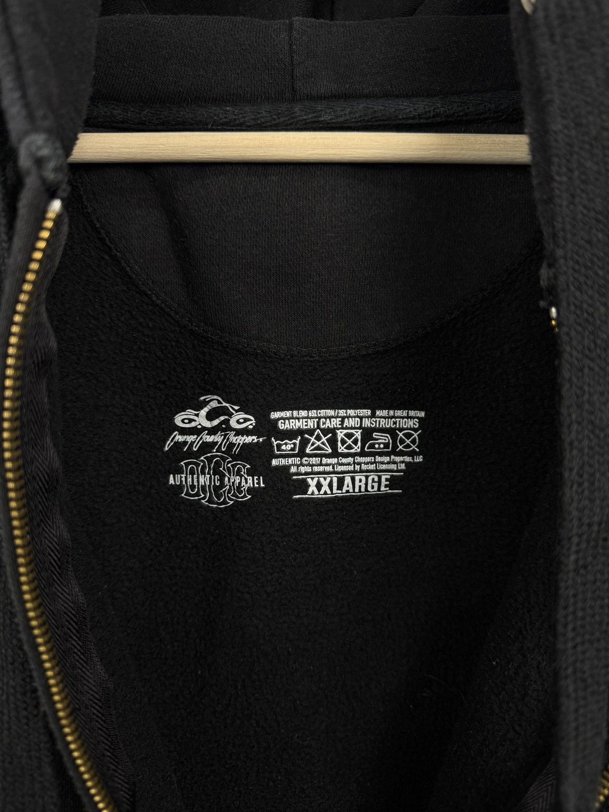West Coast Choppers 🇺🇸 Vintage Y2K Orange County Choppers since 1999 Zip Hoodie Size US XL / EU 56 / 4 - 9 Thumbnail