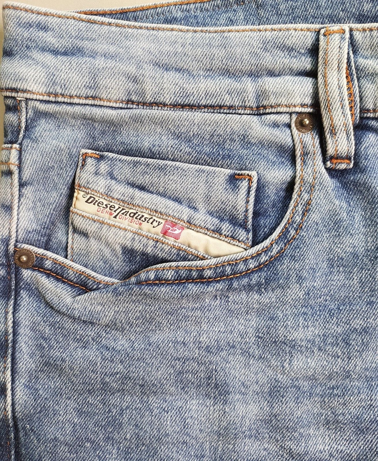 Diesel Diesel 2019 D-STRUKT-R L.32 MENS JEANS T/9668 Size US 32 / EU 48 - 4 Thumbnail