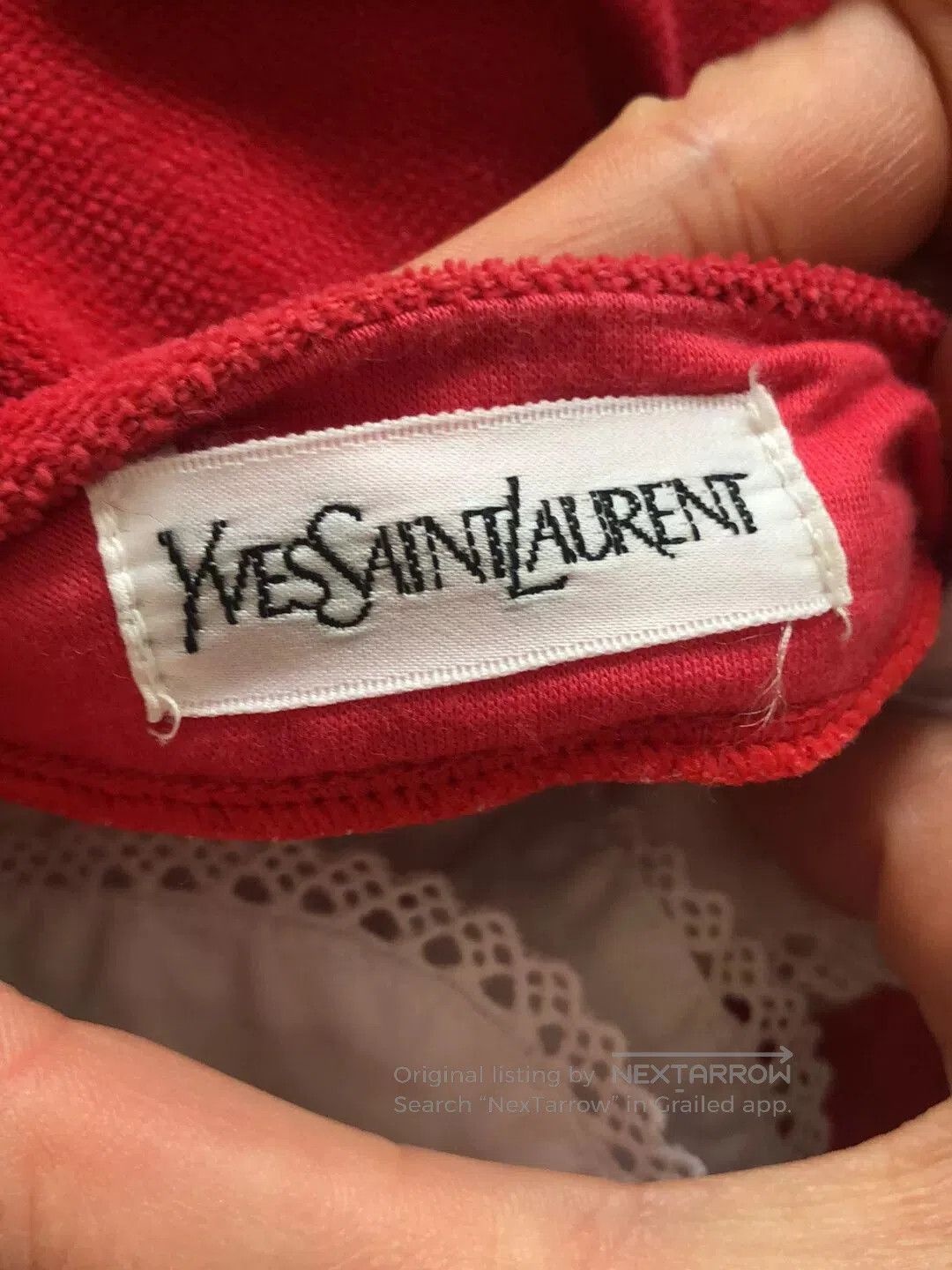 Yves Saint Laurent YSL Discontinued Velvet Dress Set. Size M / US 6-8 / IT 42-44 - 3 Thumbnail