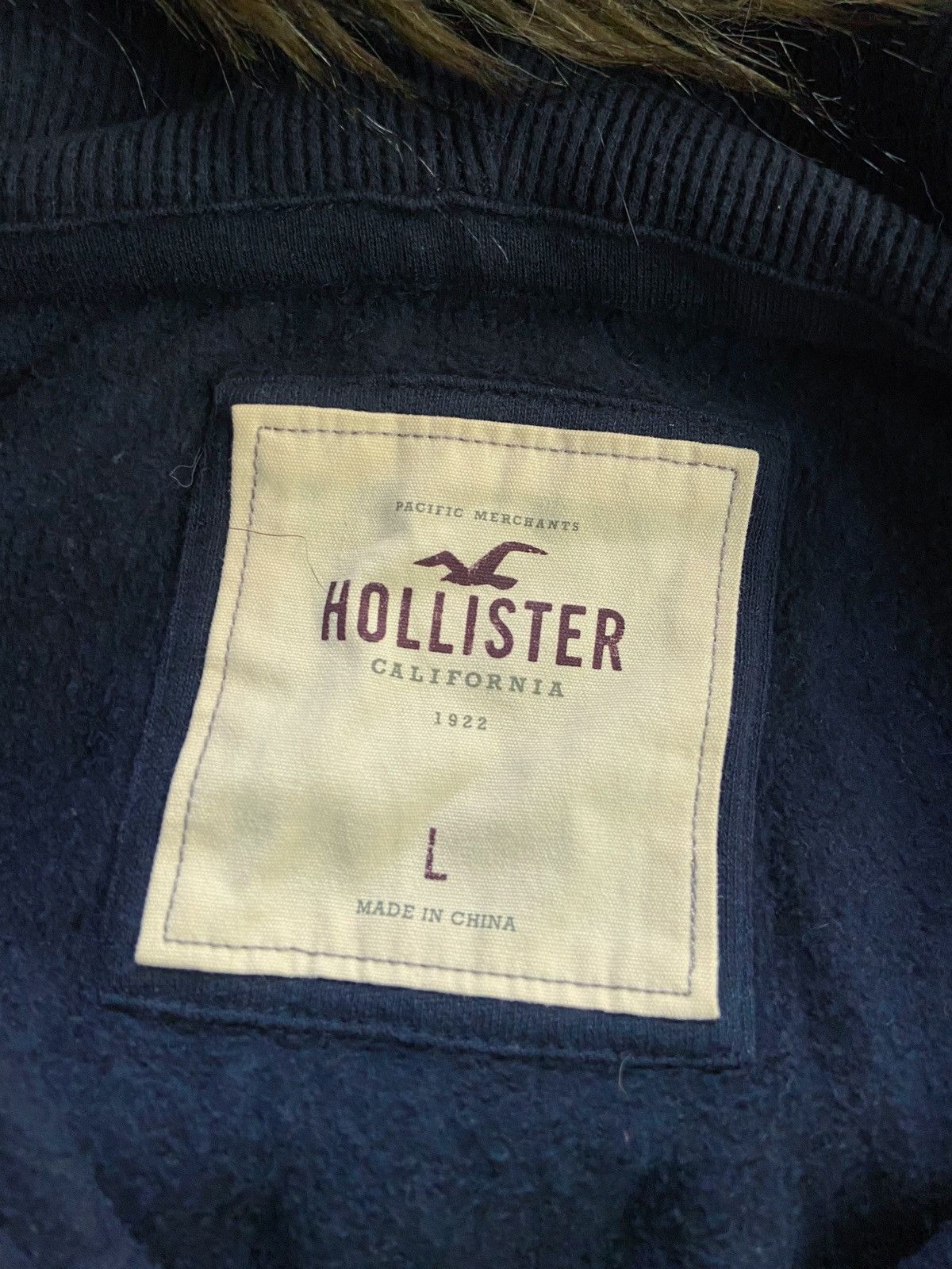 Japanese Brand HOLLISTER FAUX FUR ZIP HOODIE Size US S / EU 44-46 / 1 - 9 Thumbnail