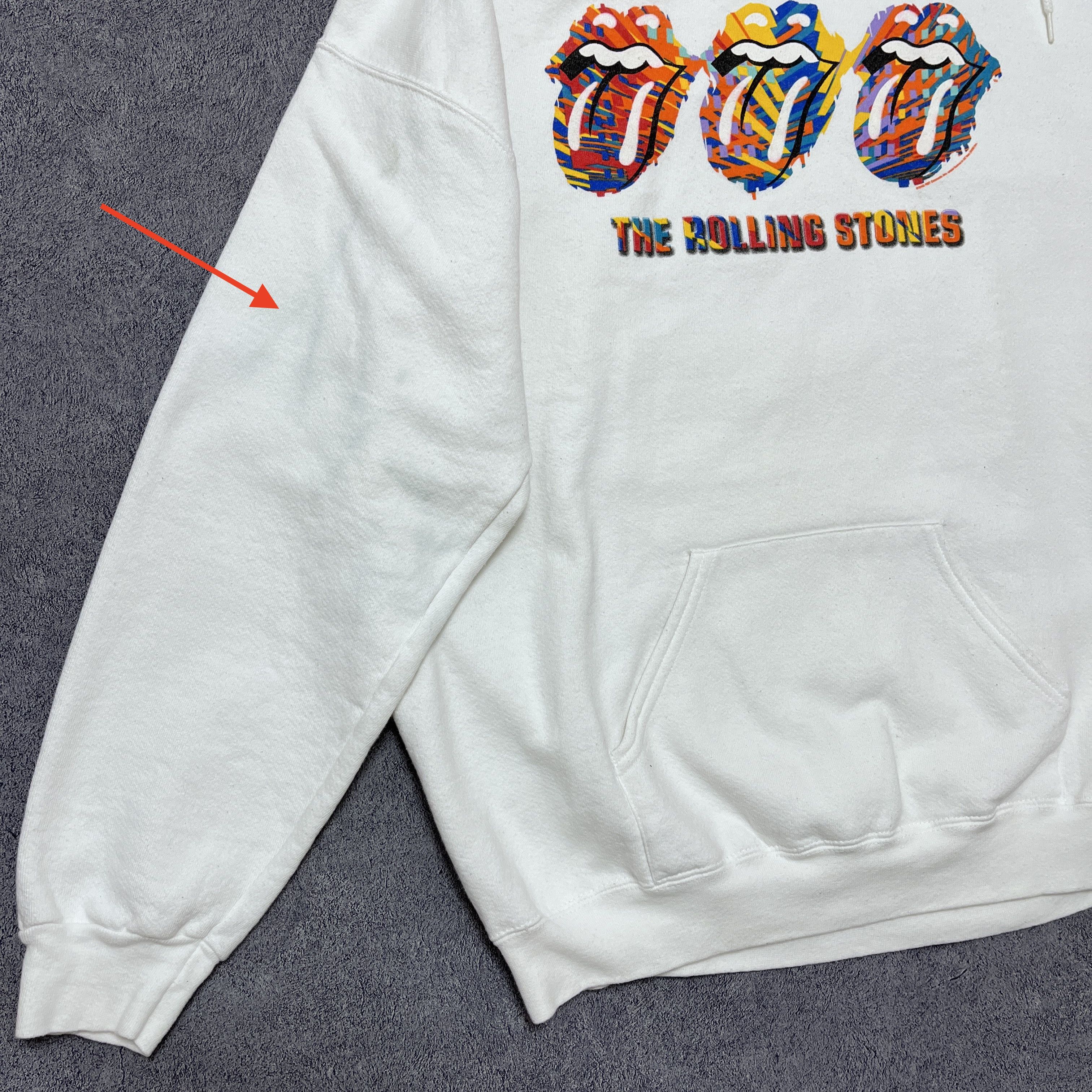 Band Tees × The Rolling Stones × Vintage The Rolling Stones Vintage Band Hoodie 2002 Concert Size US XL / EU 56 / 4 - 12 Thumbnail