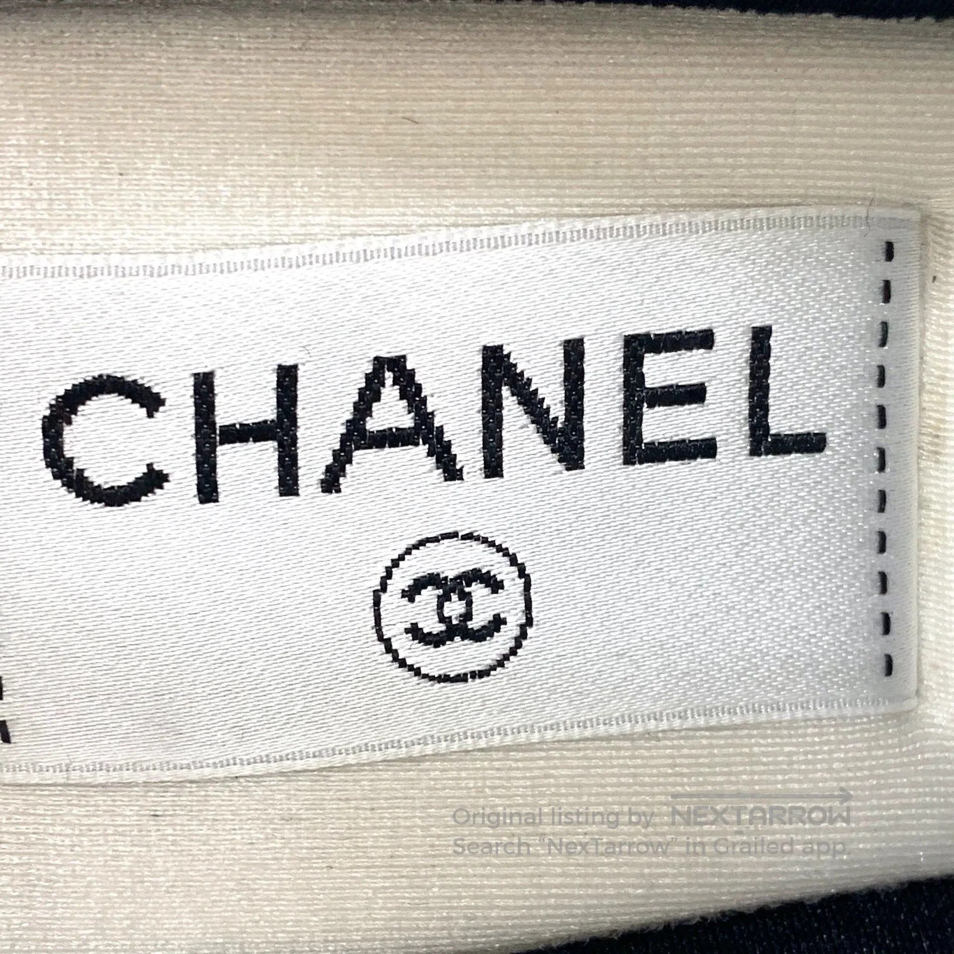 Chanel Chanel Beige CC Logo Sneakers. Size US 7.5 / EU 40-41 - 7 Thumbnail