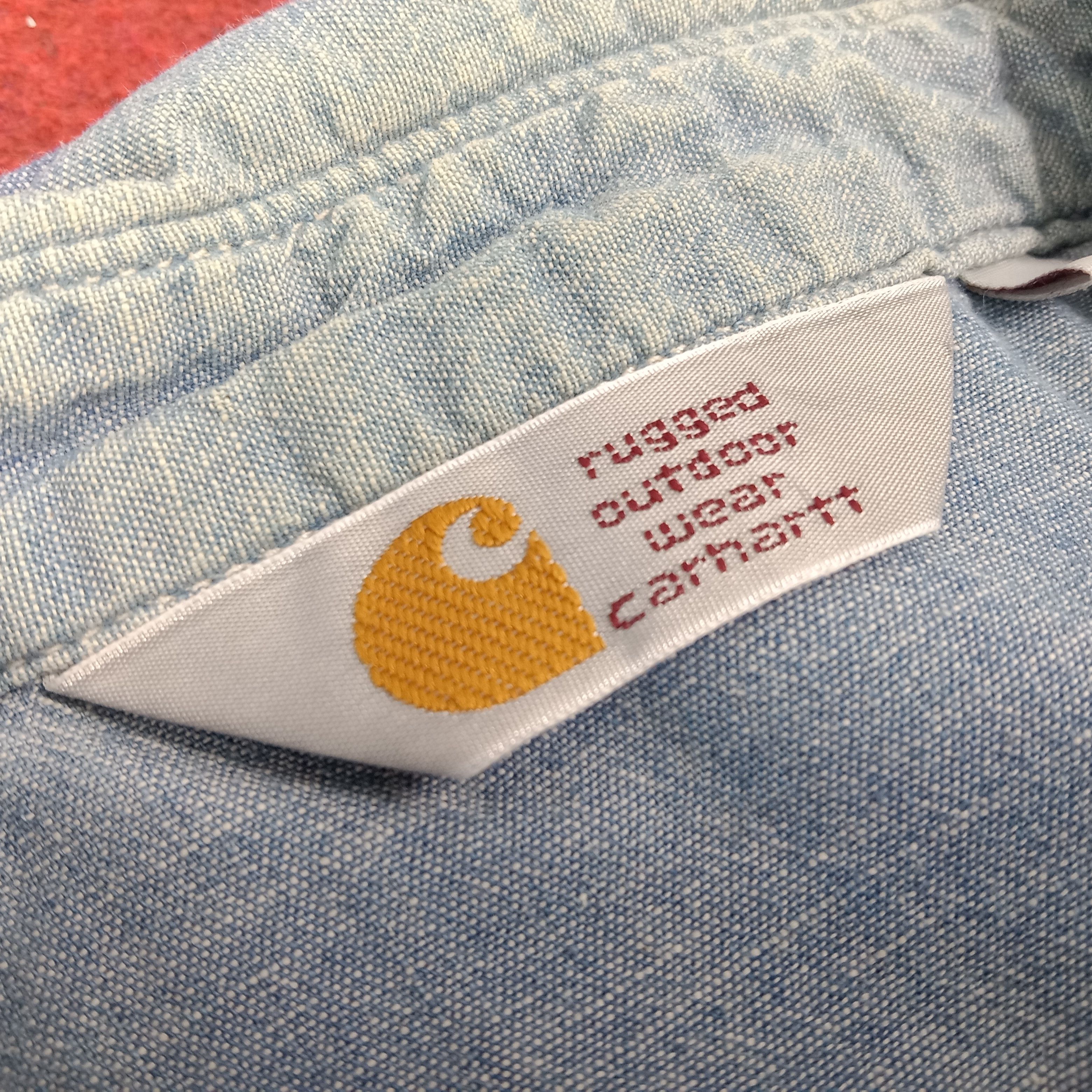 Carhartt × Vintage Carhartt Workwear Double Pocket Style Casual Shirt Size US M / EU 48-50 / 2 - 5 Thumbnail