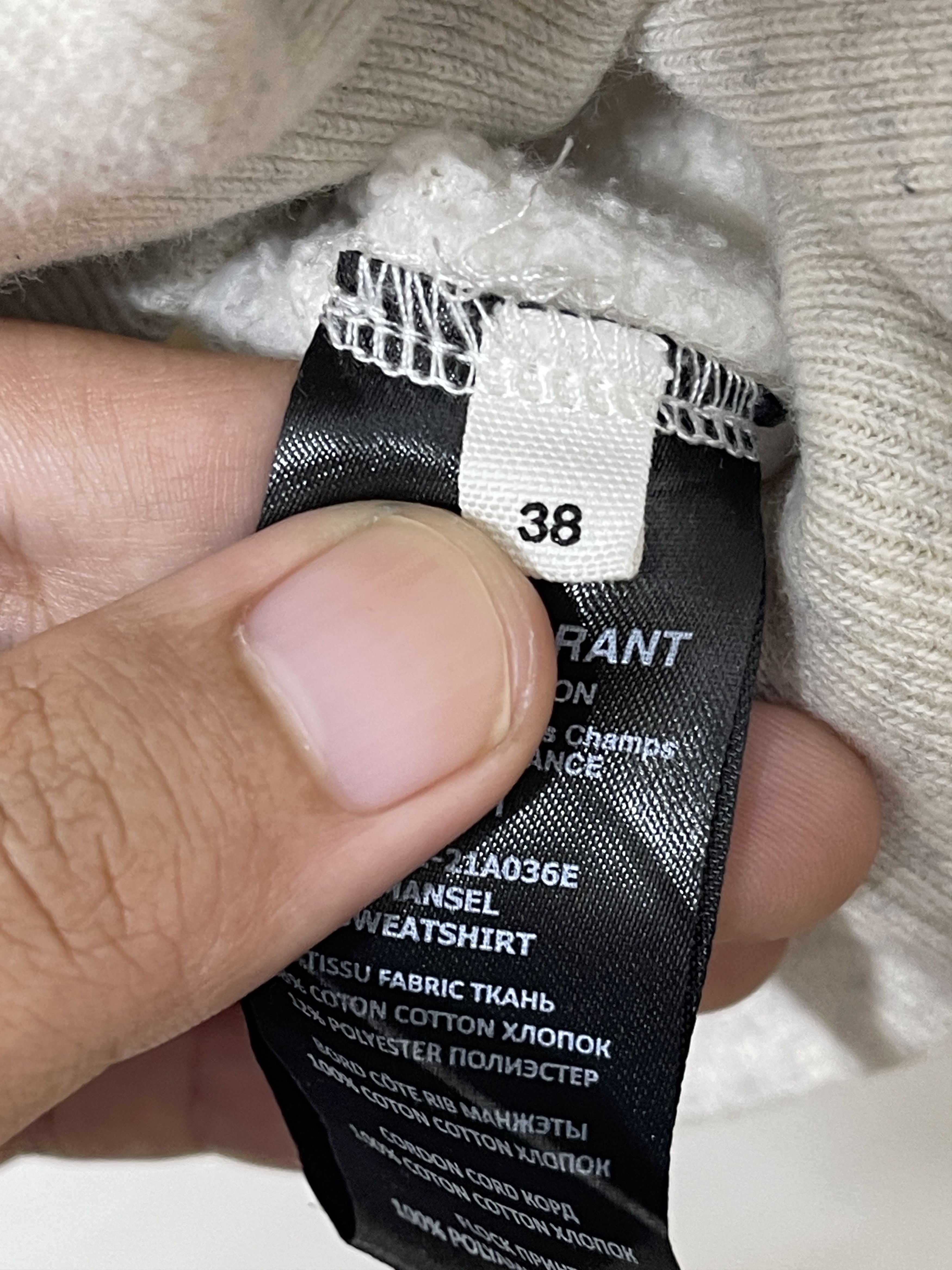 Isabel Marant Etoile Isabel Marant Etoile Rare Big Logo Hoodie Size US L / EU 52-54 / 3 - 4 Thumbnail