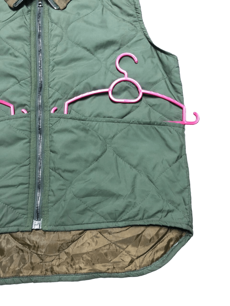 Alpha Industries Vintage Alpha Vest Jacket Riri Zipper Sunfaded Size US M / EU 48-50 / 2 - 14 Thumbnail