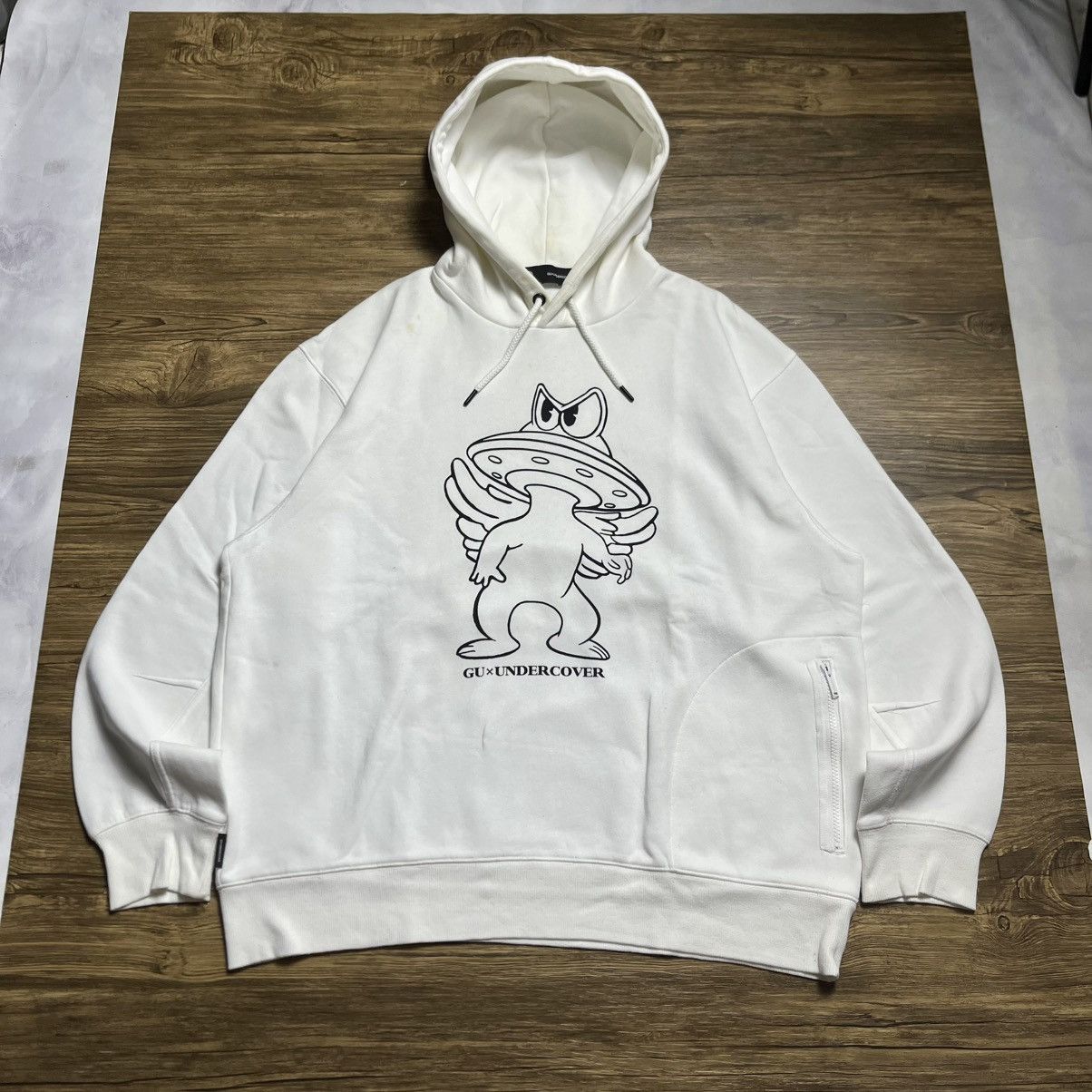 GU × Undercover GU x Undercover Alien Hoodie Size US L / EU 52-54 / 3 - 1 Thumbnail