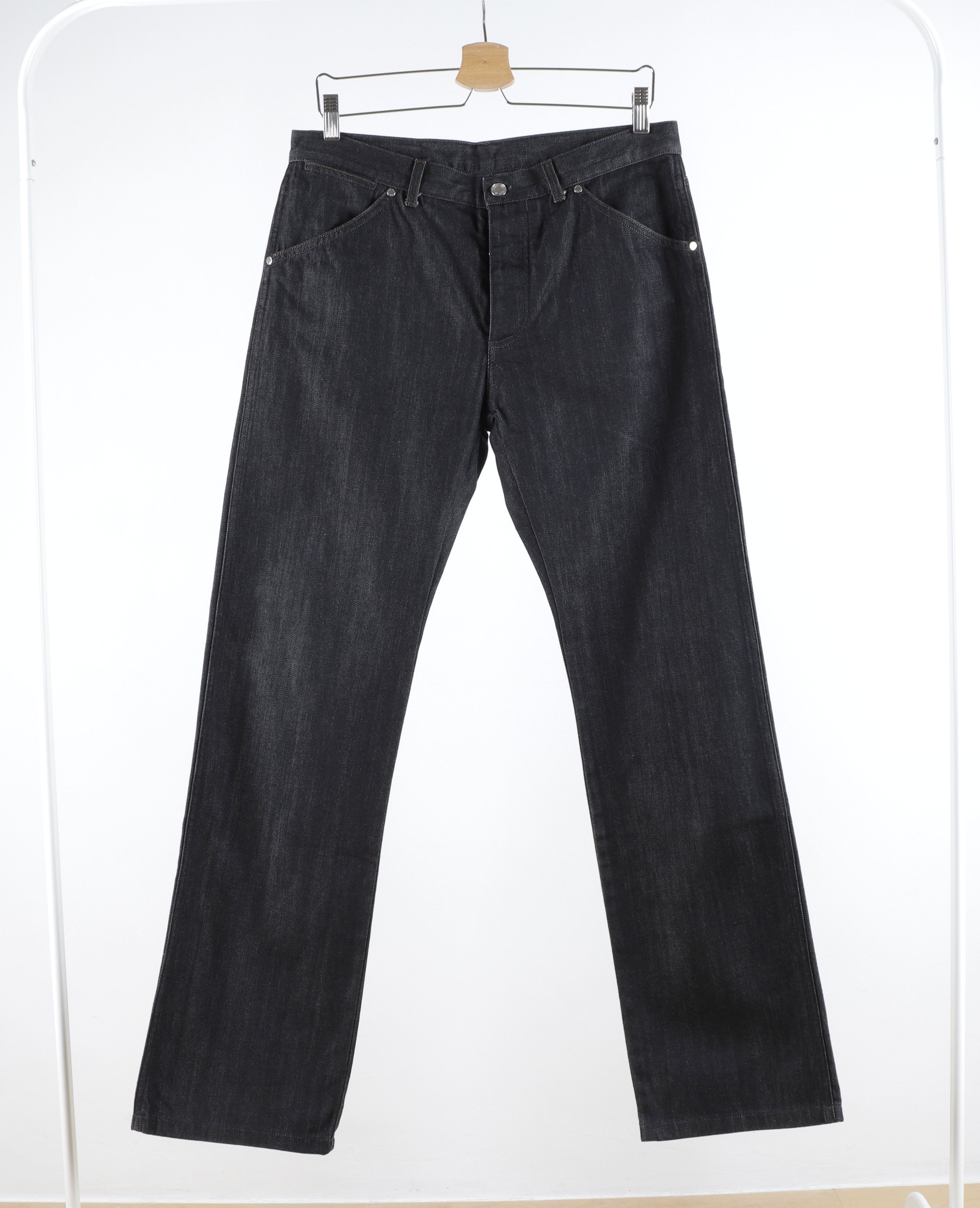 Louis Vuitton Louis Vuitton Size FR42 Brown Fleur LV Logo Black Jeans Size US 32 / EU 48 - 1 Thumbnail