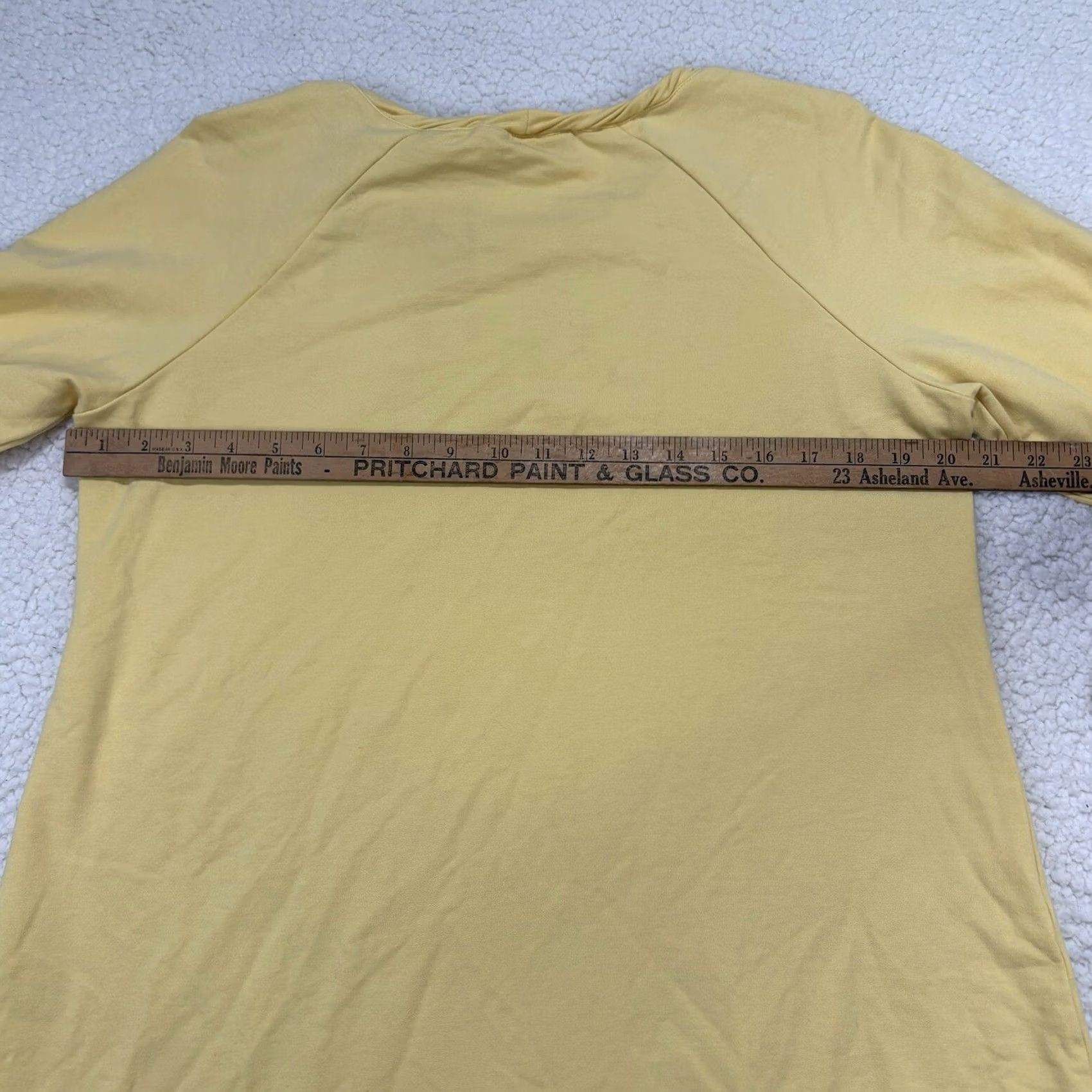 Soft Surroundings Soft Surroundings Women's Long Sleeve Tunic Sweater Yellow Knit Casual Pullover Size L Size L / US 10 / IT 46 - 7 Thumbnail