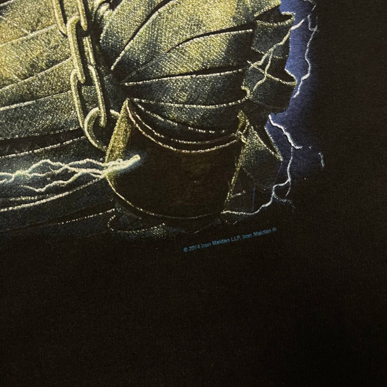 Vintage vintage x band tee Cotton Iron Maiden T Shirt Gildan Sz S Size US S / EU 44-46 / 1 - 9 Thumbnail