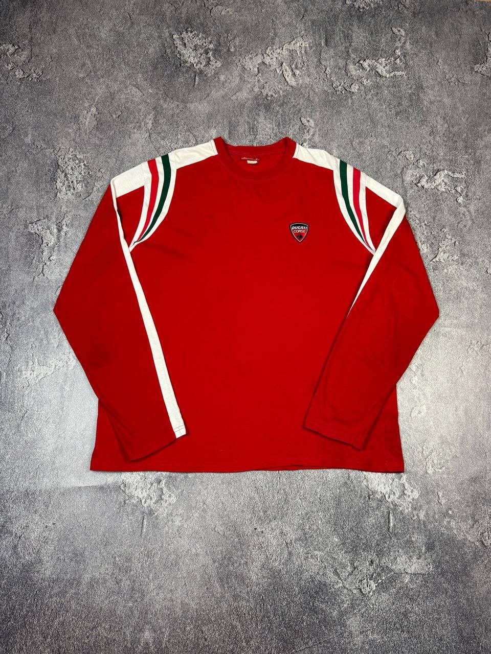 Formula 1 Y2K Ducatti Corse Formula 1 Racing Red Longsleeve Size US XXL / EU 58 / 5 - 1 Thumbnail