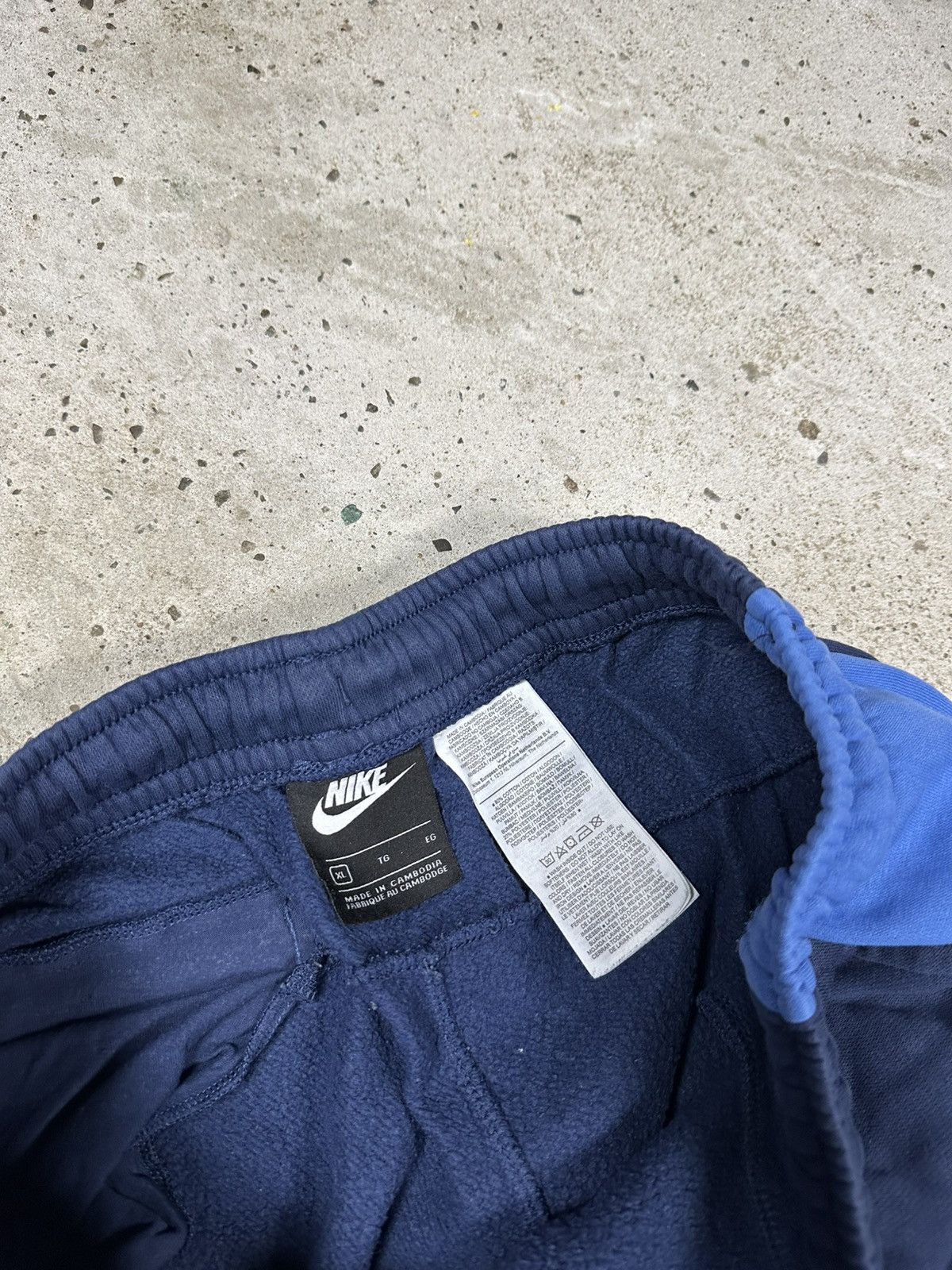 Nike Vintage Y2K Nike Baggy Blue Sweatpants Swoosh rare Size US 34 / EU 50 - 9 Thumbnail