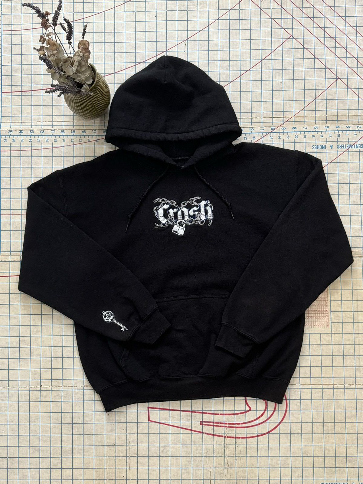 Crash Vancouver Crash Vancouver Lock and Key Hoodie Black Size Medium Size US M / EU 48-50 / 2 - 4 Thumbnail