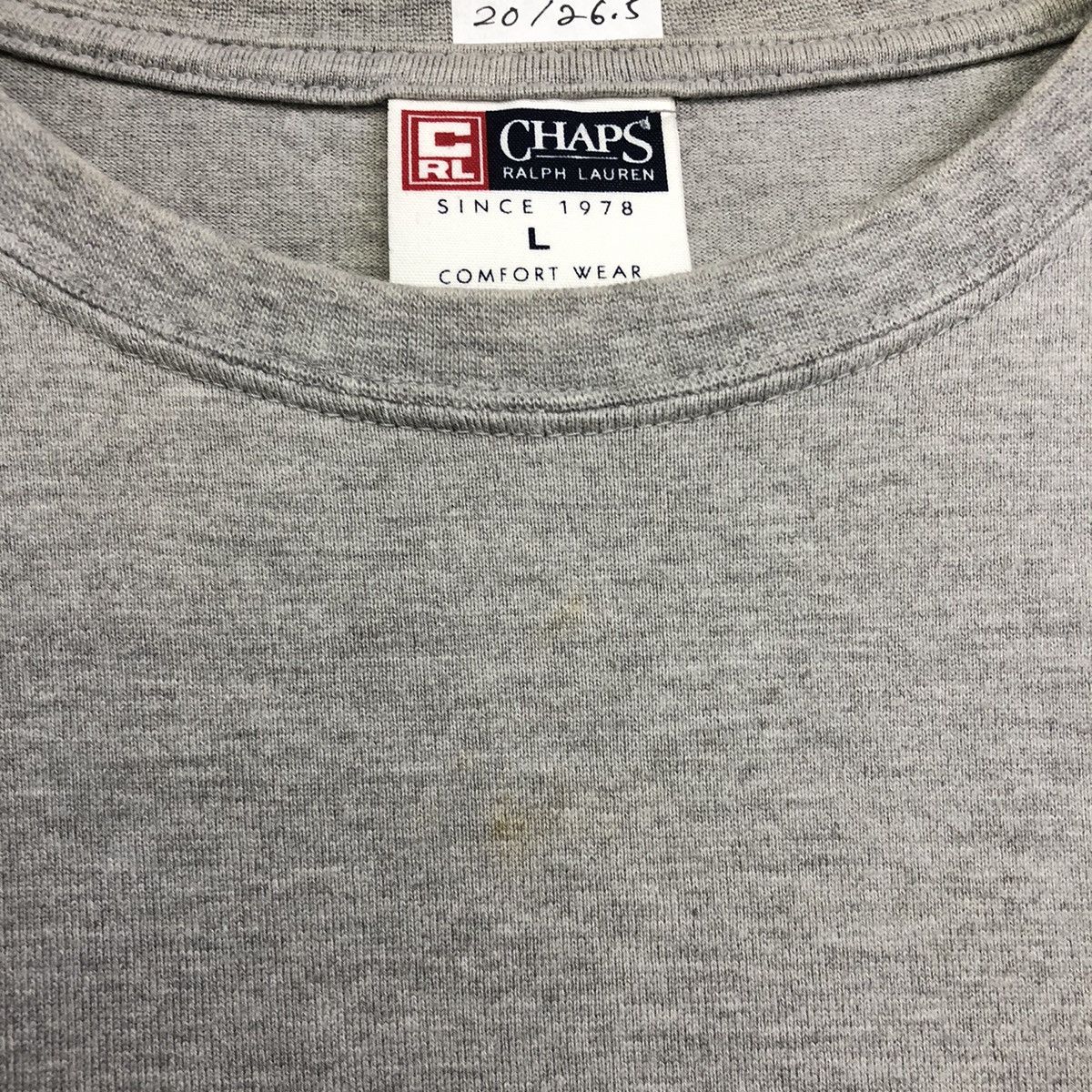 Chaps Ralph Lauren × Vintage Vintage Chaps Ralph Lauren 25 Flags Backhitt Tshirt Size US L / EU 52-54 / 3 - 8 Thumbnail