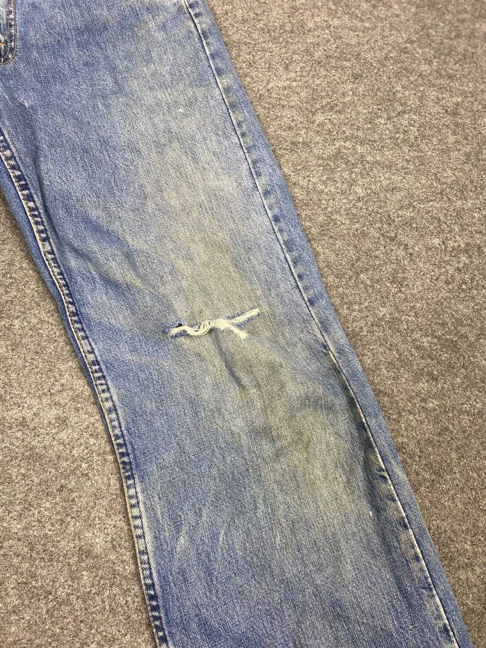 Levi's vintage levis 519 made in usa distressed denim Size US 31 - 9 Thumbnail