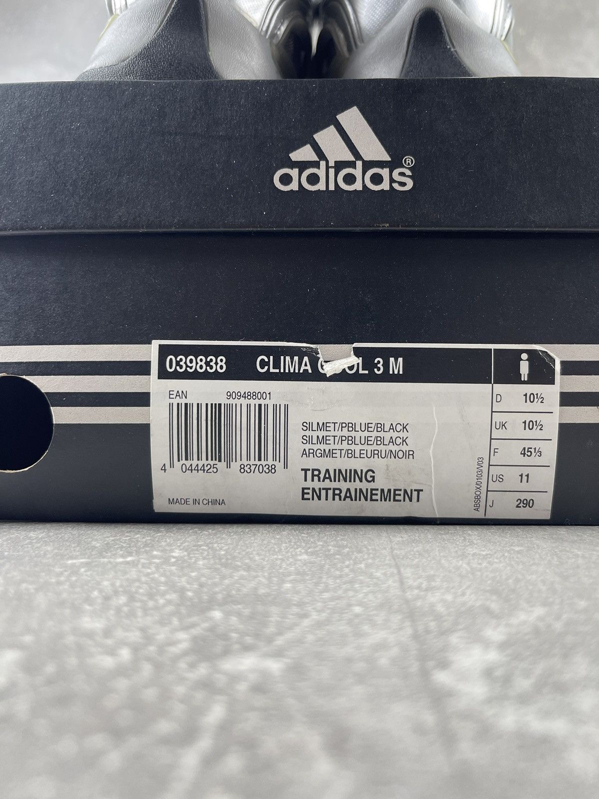 Adidas Adidas ClimaCool 3M Silver Blue Vintage Training Sneakers Size US 11 / EU 44 - 10 Thumbnail