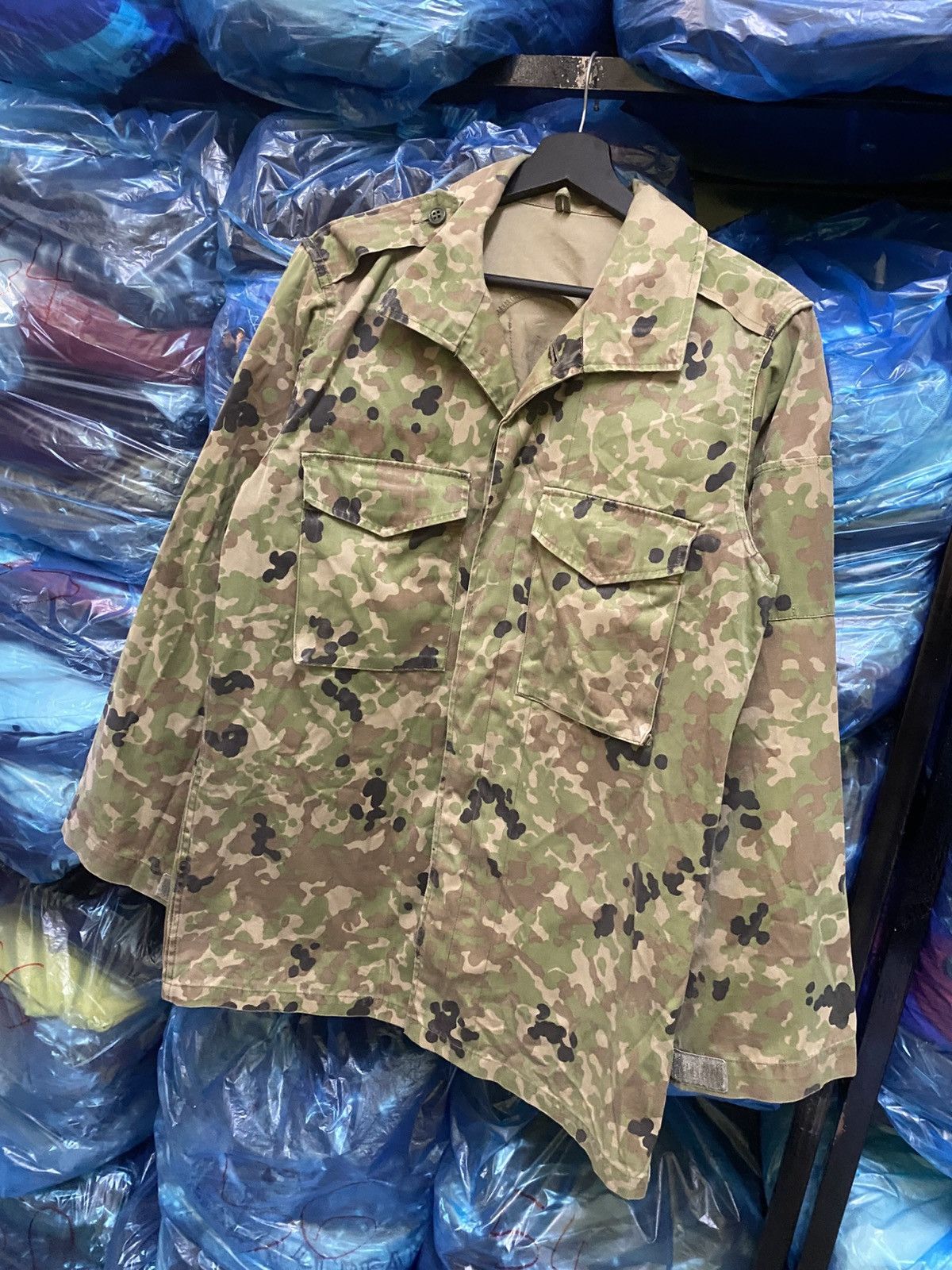 Other Vintage Japan Military Camouflage Field Jacket – JGSDF-Style Size US M / EU 48-50 / 2 - 2 Thumbnail