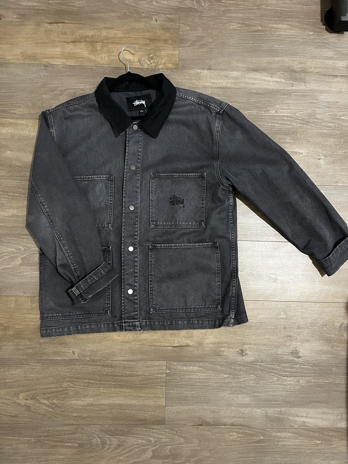 Stussy Stussy heavy washed work jacket Size US XL / EU 56 / 4 - 3 Thumbnail