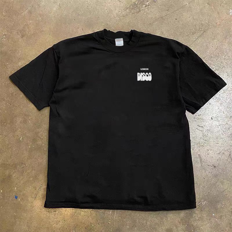 Japanese Brand Black Loose Casual Short Sleeve T-Shirt Size US M / EU 48-50 / 2 - 2 Thumbnail