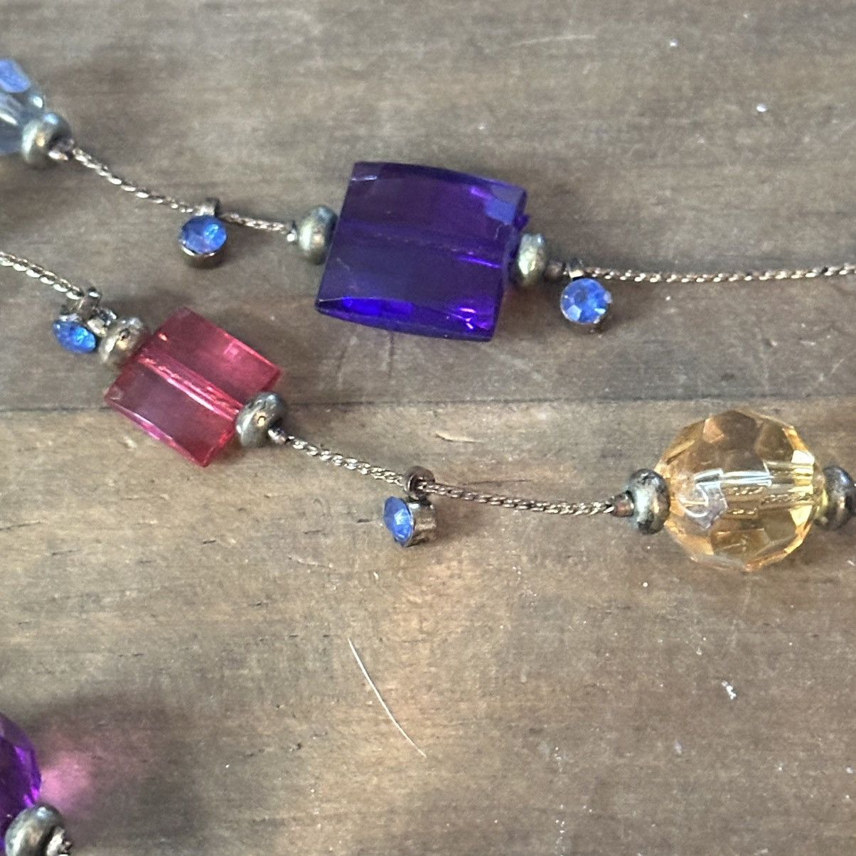 Other Triple layered strand multicolor station stone necklace Size ONE SIZE - 4 Thumbnail
