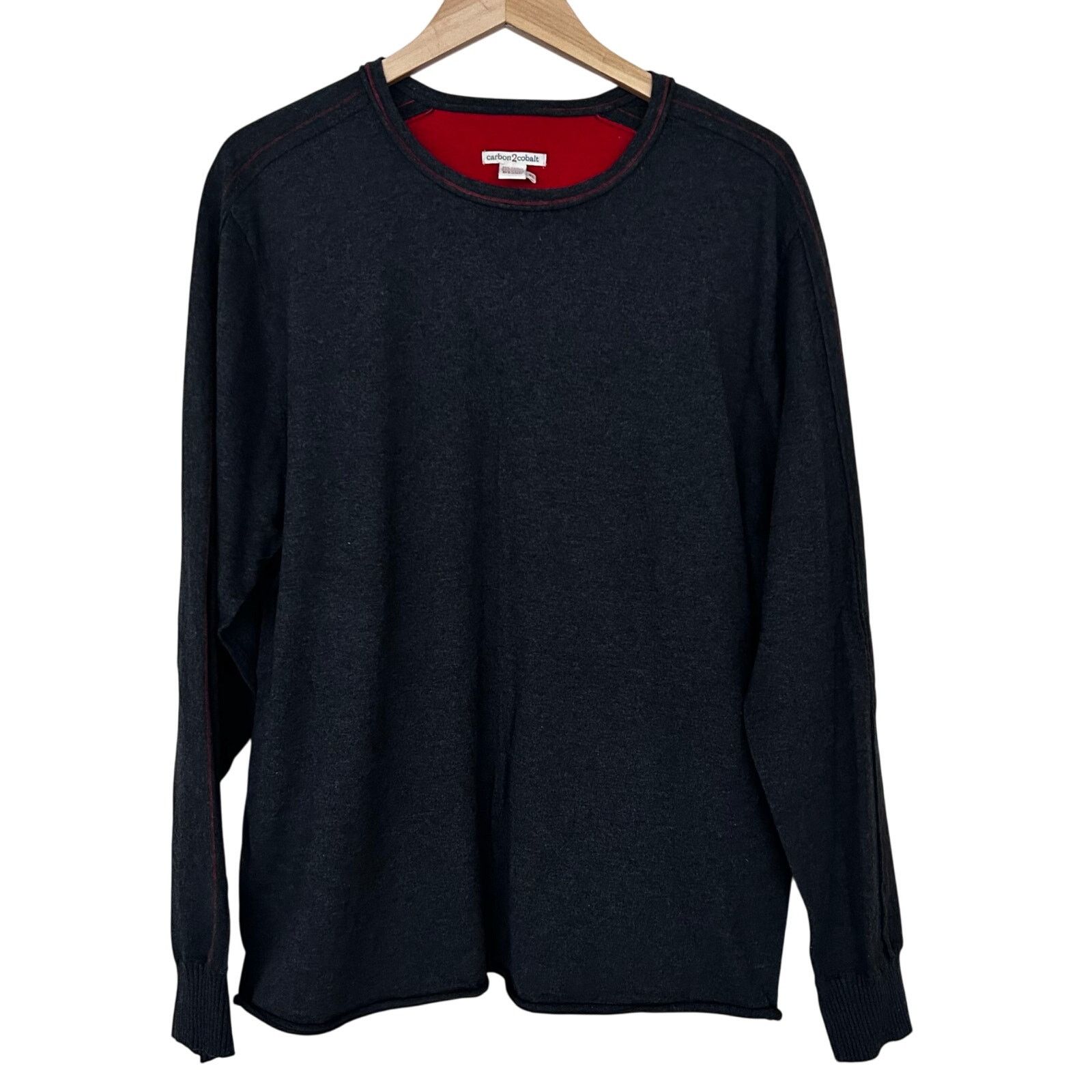 Other Carbon 2 Cobalt Gray Cashmere Blend Sweater Sz XL Size US XL / EU 56 / 4 - 1 Thumbnail