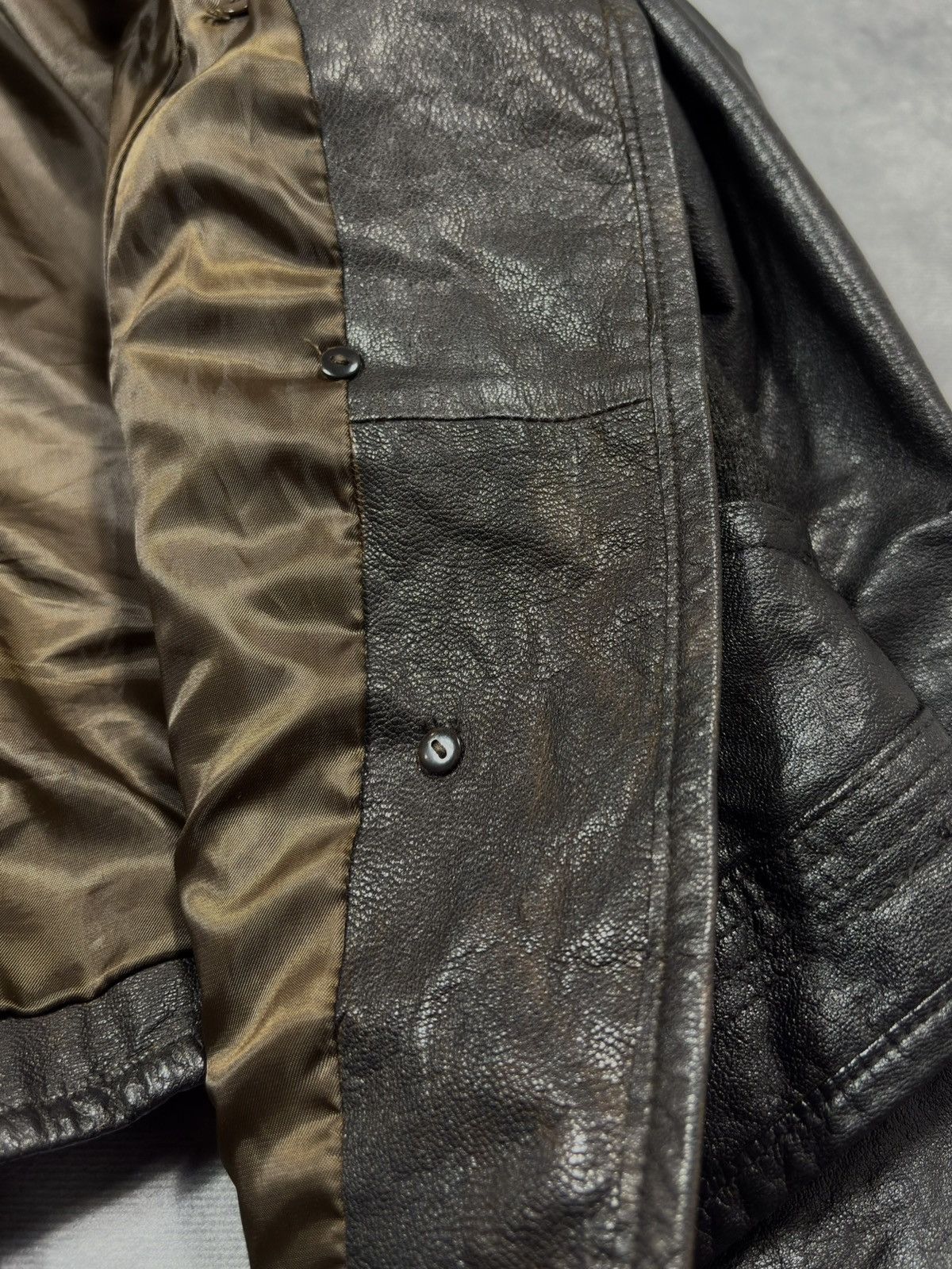 Rick Owens Type Avantgarde Archive Asymmetric Leather jacket
