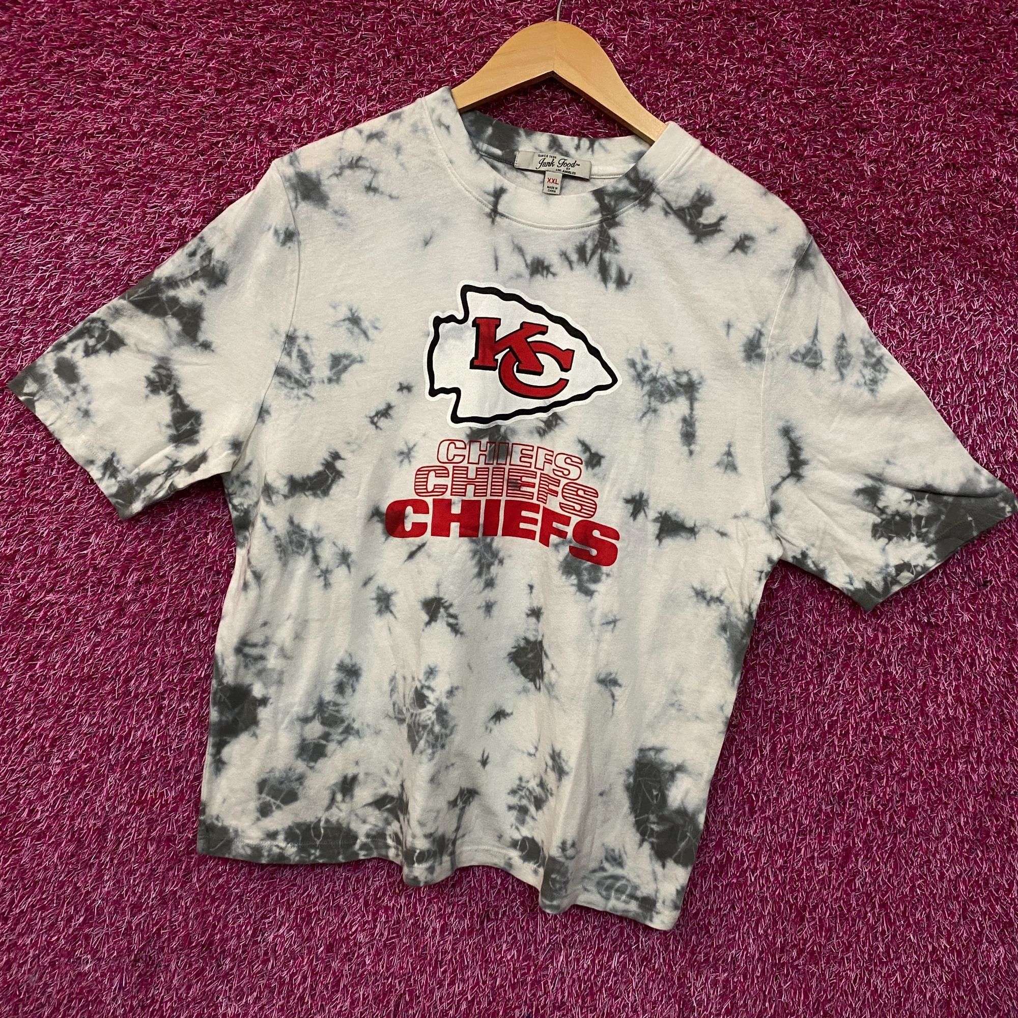 Junk Food Junk Food Kansas City Chiefs Tie-Dye Graphic T-Shirt 2XL Size US XXL / EU 58 / 5 - 3 Thumbnail