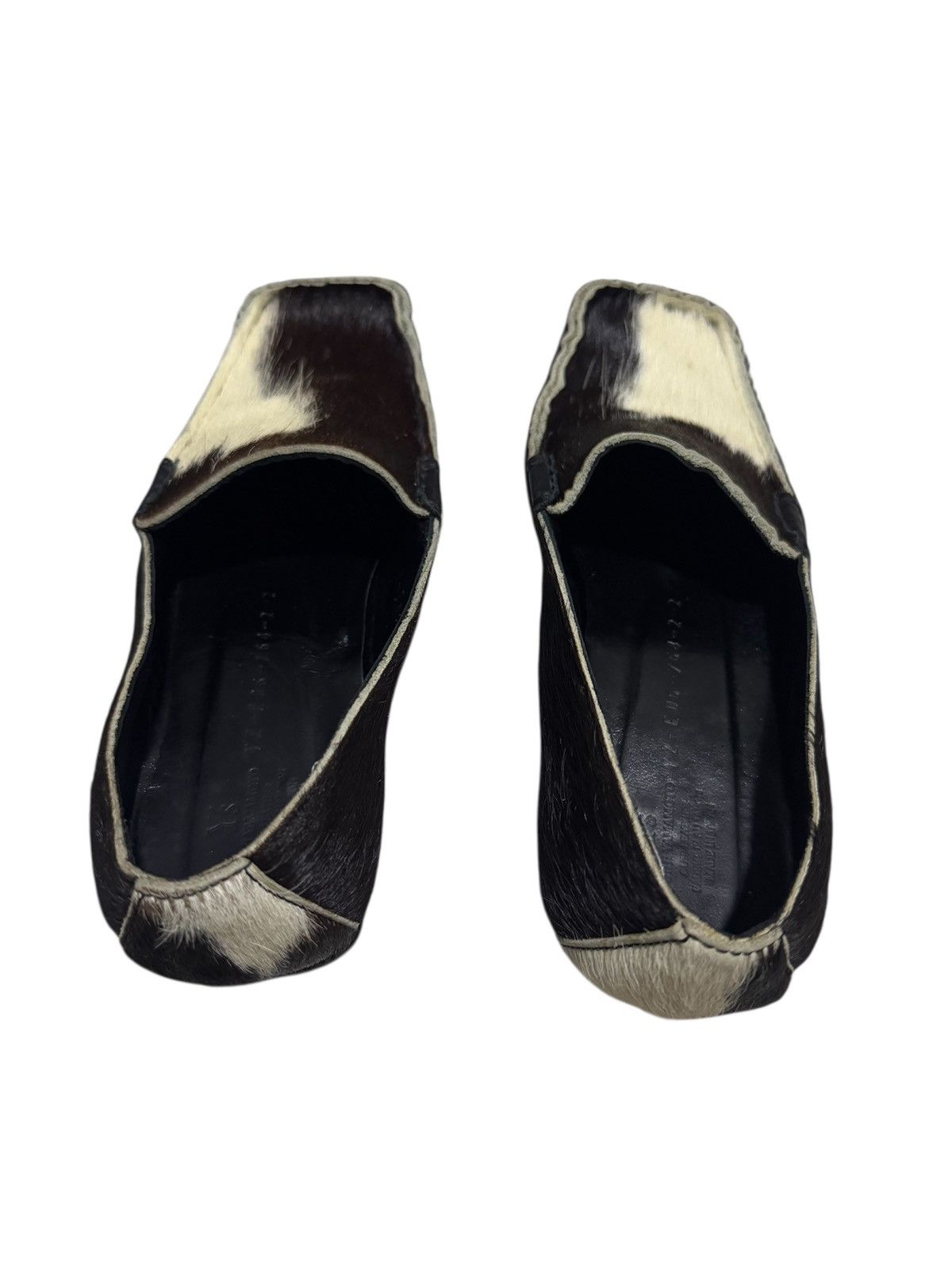 Leather × Y's × Yohji Yamamoto RARE! Y’s Slunk Leather Slip On Shoes Size US 4 / IT 34 - 3 Thumbnail