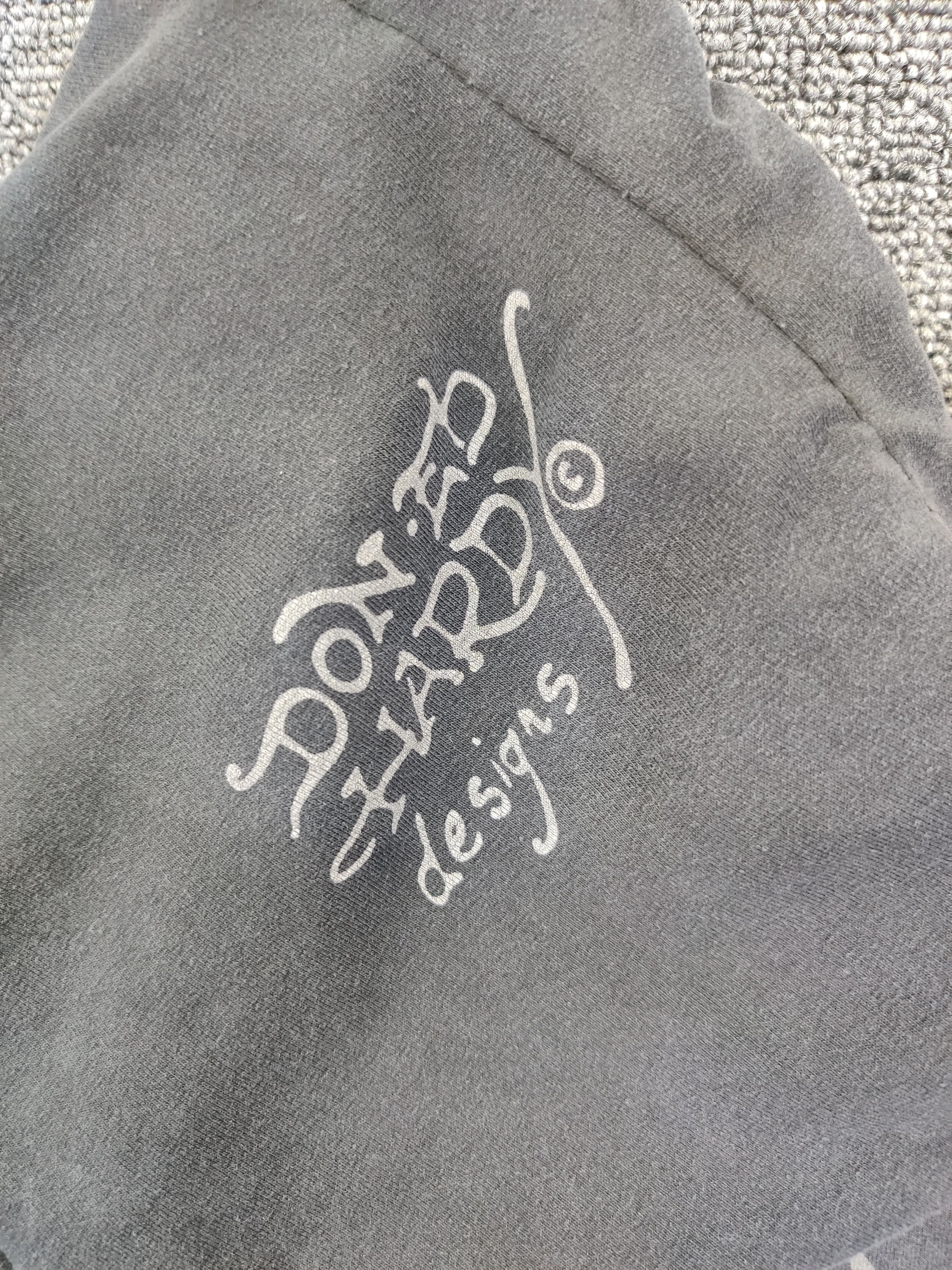 Ed Hardy Vintage Ed Hardy Christian Audigier Skull Zipper Hoodie Size US XL / EU 56 / 4 - 3 Thumbnail