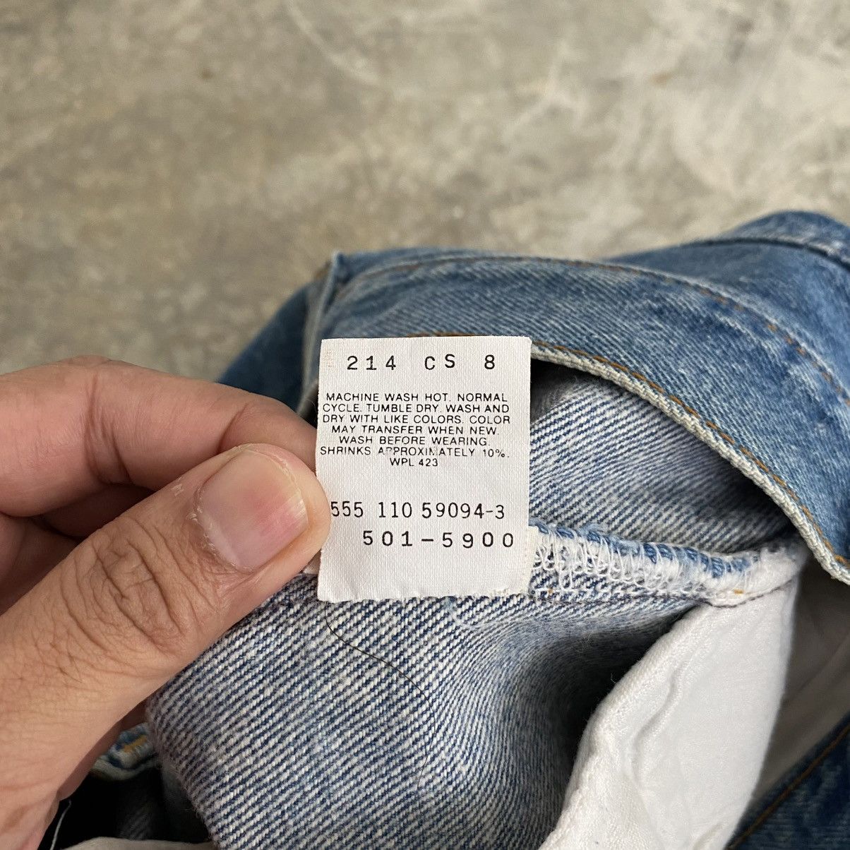 Levi's Size 27 Vintage 1991 Levis 501xx Denim Jeans Shorts Jorts Size US 27 - 10 Thumbnail