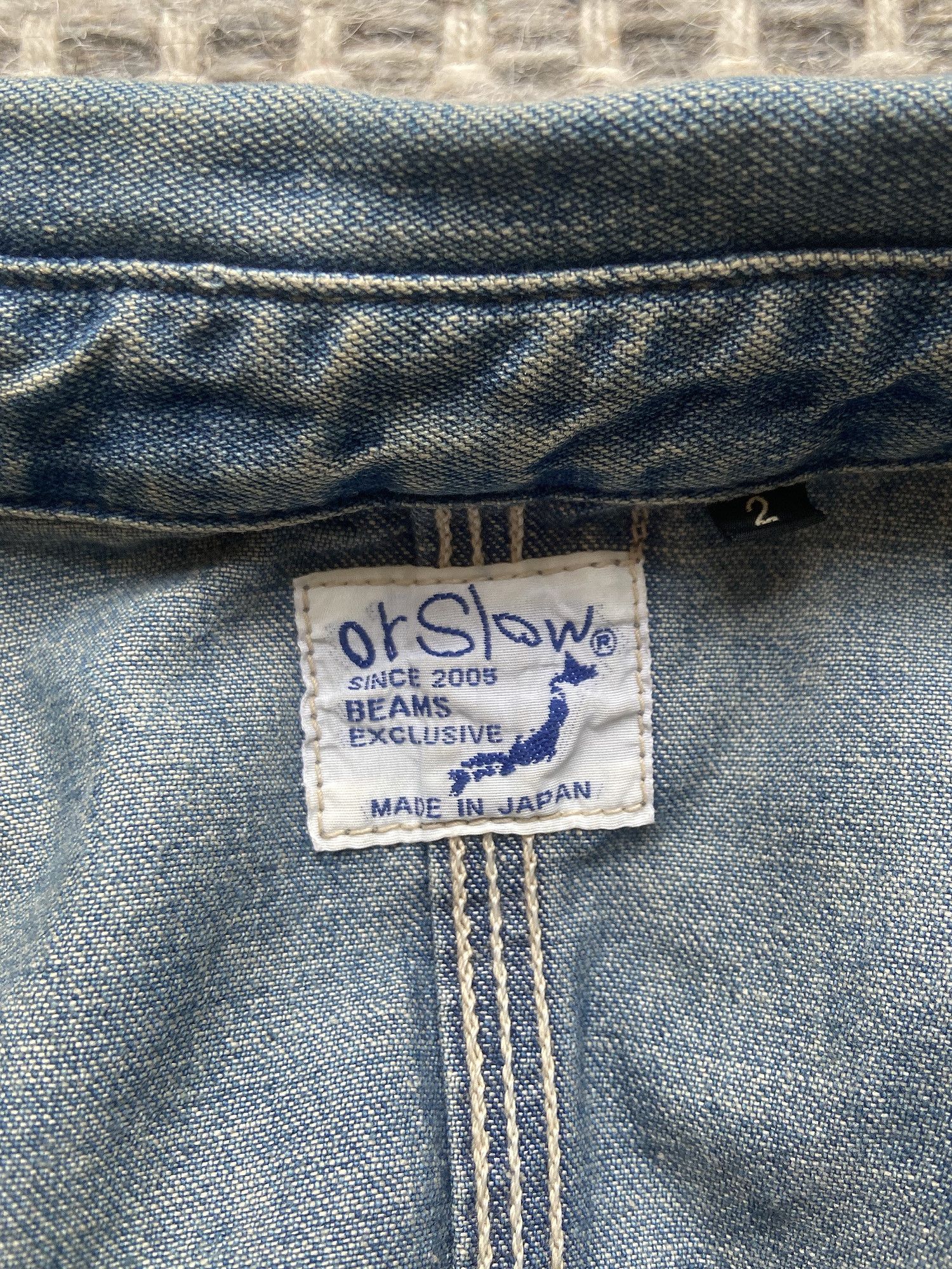 Orslow OrSlow 6140 1950's Coverall Denim Jacket Beams Exclusive Size US M / EU 48-50 / 2 - 3 Thumbnail
