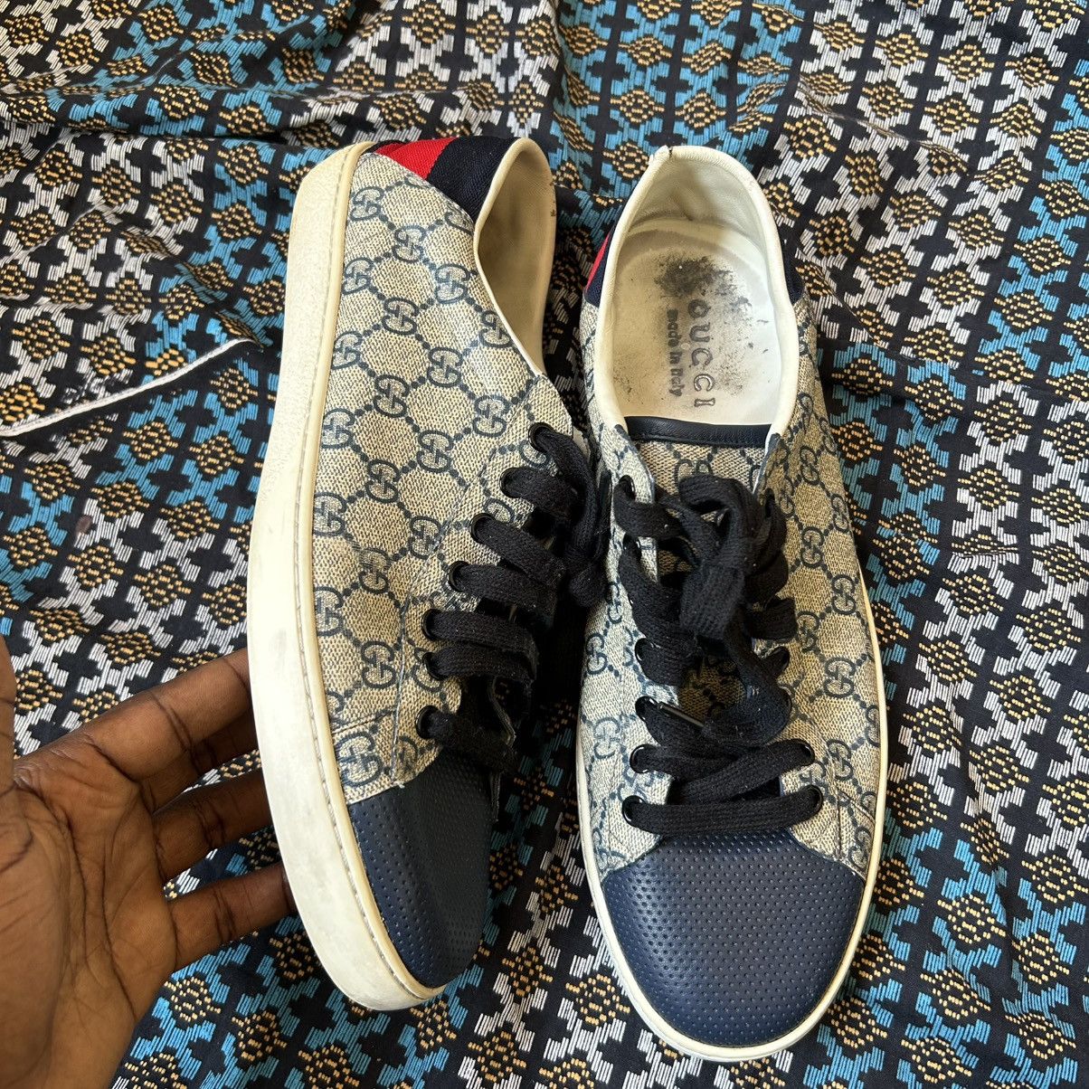 Gucci Gucci Brooklyn GG Supreme Low Sneaker Size10 EU44 US11 Size US 10 / EU 43 - 2 Thumbnail