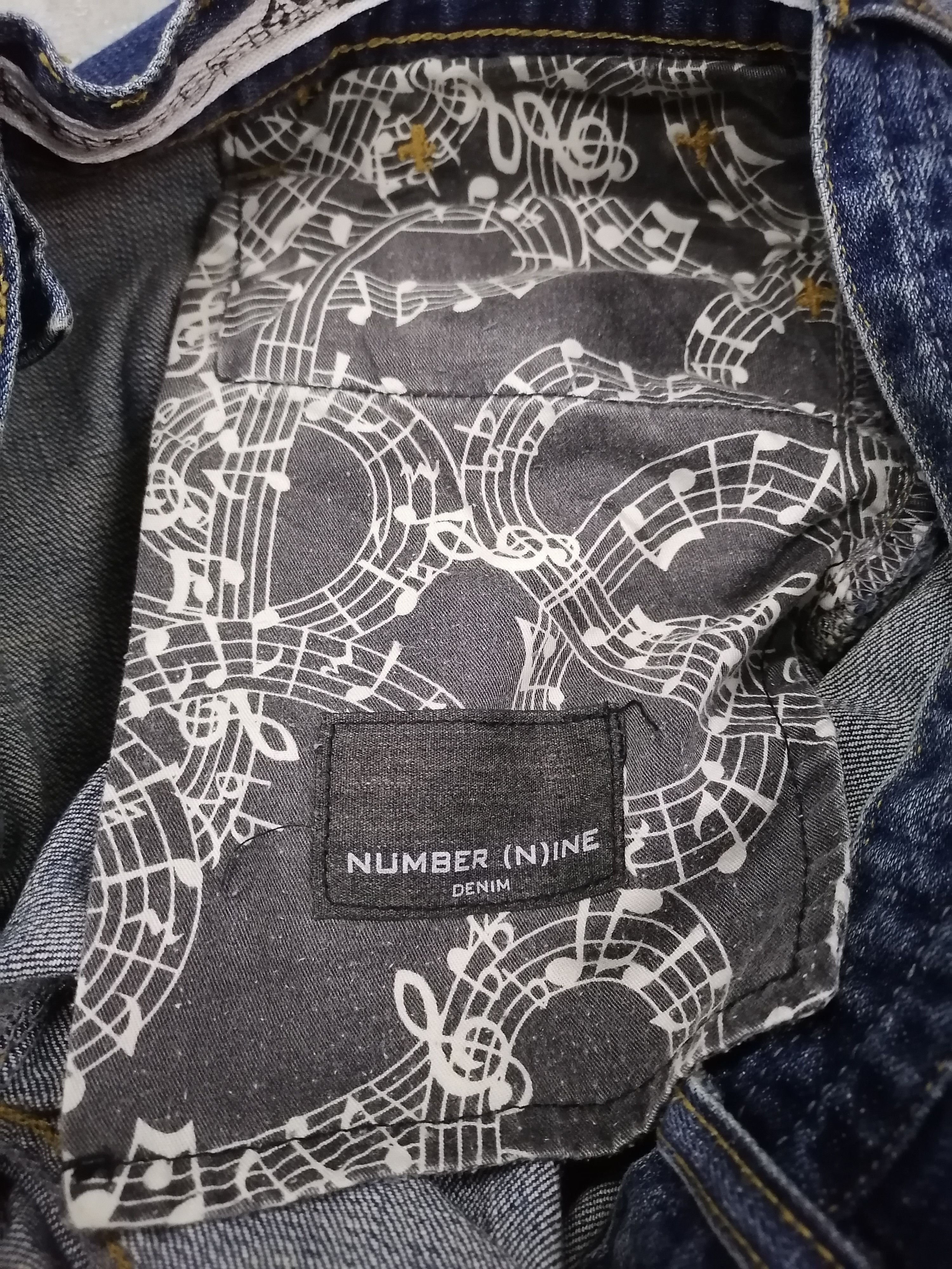 Number (N)ine Number (N)ine Denim Destroy Skinny Jeans Size US 29 - 9 Thumbnail