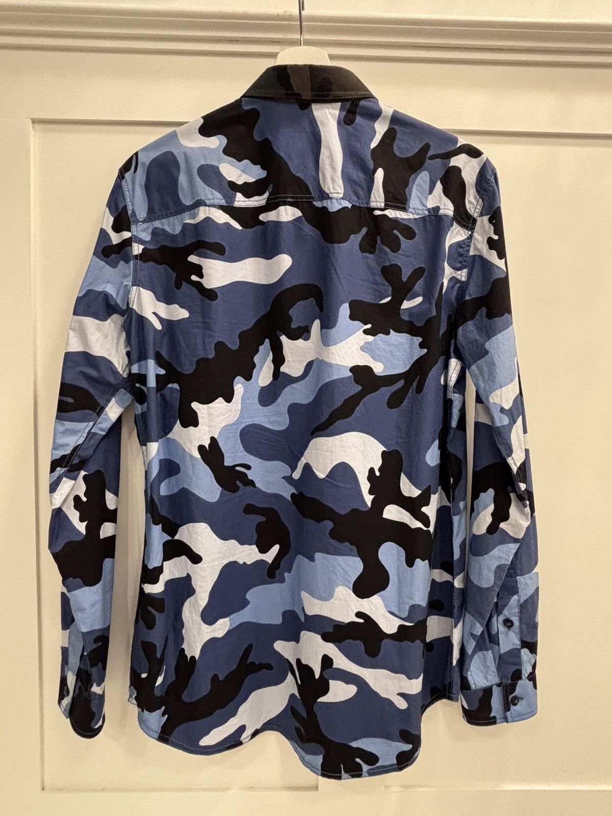 Valentino VALENTINO Camouflage Shirt Size US M / EU 48-50 / 2 - 3 Thumbnail