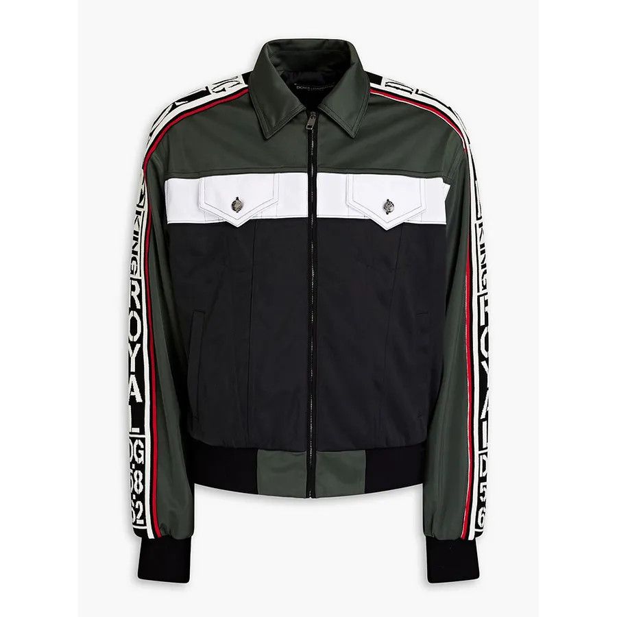 Dolce & Gabbana o1y0125 Logo Bomber Jacket in Multicolor Size US S / EU 44-46 / 1 - 1 Thumbnail