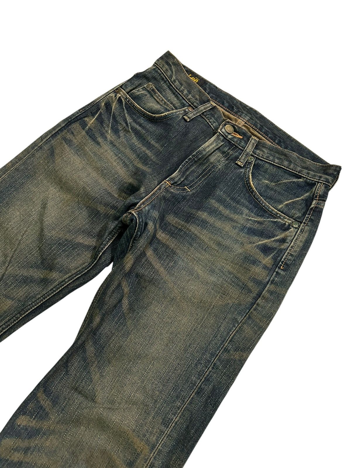 Japanese Brand × Kapital × Vintage Flare Vtg LEE RIDERS Mud Wash Japanese Denim Jeans🎌☠️☠️🎌 Size US 30 / EU 46 - 4 Thumbnail