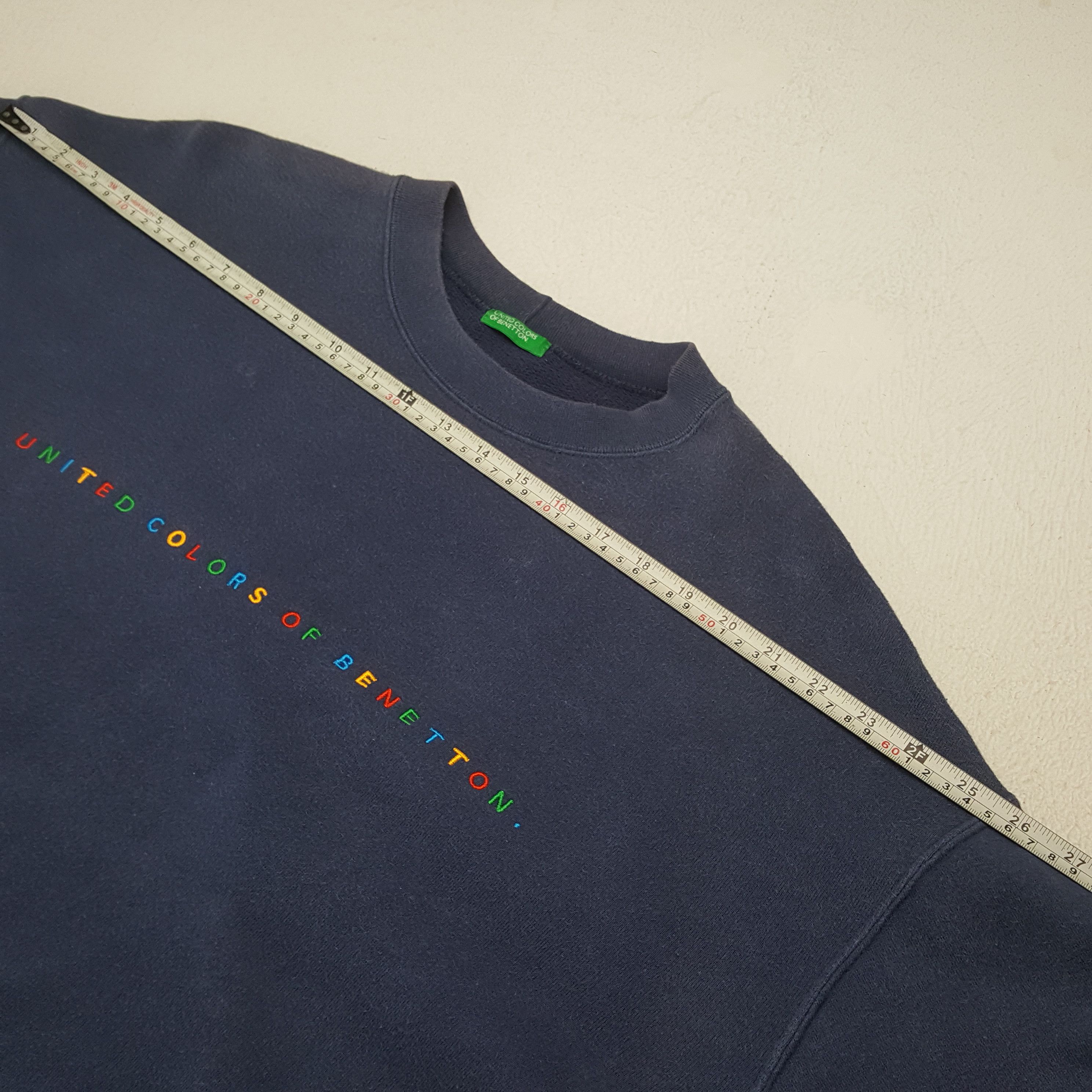 United Colors Of Benetton United Colors Of Benetton Spellout Design Sweatshirt C291N20 Size US XL / EU 56 / 4 - 5 Thumbnail