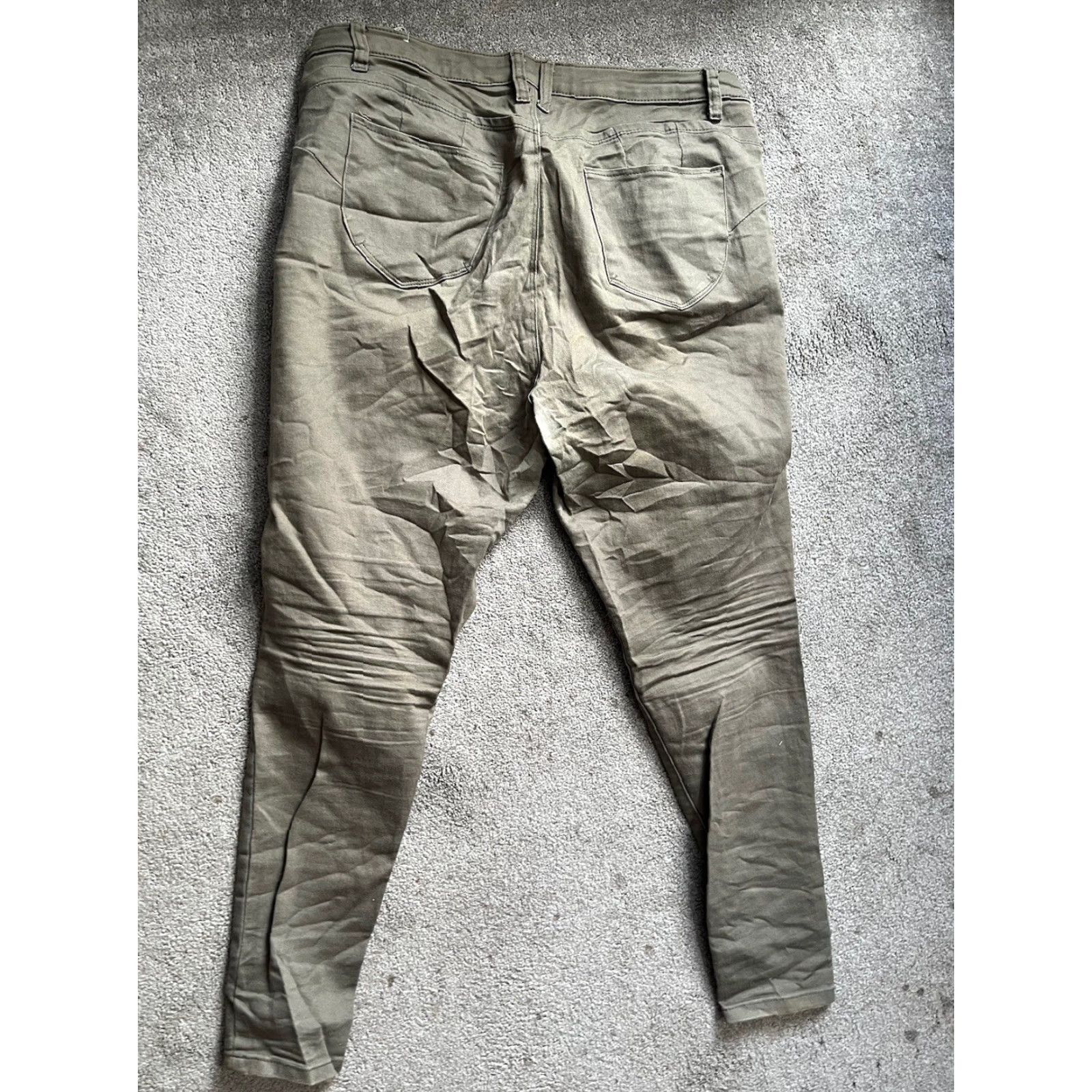 Denime **Hybrid Women's Brown Mid-Rise Skinny Denim Jeans 16** User: **Hybrid Women's Brown Mid-Rise Skinny Denim Jeans Size 16** Size 38" / US 16 / IT 52 - 3 Thumbnail